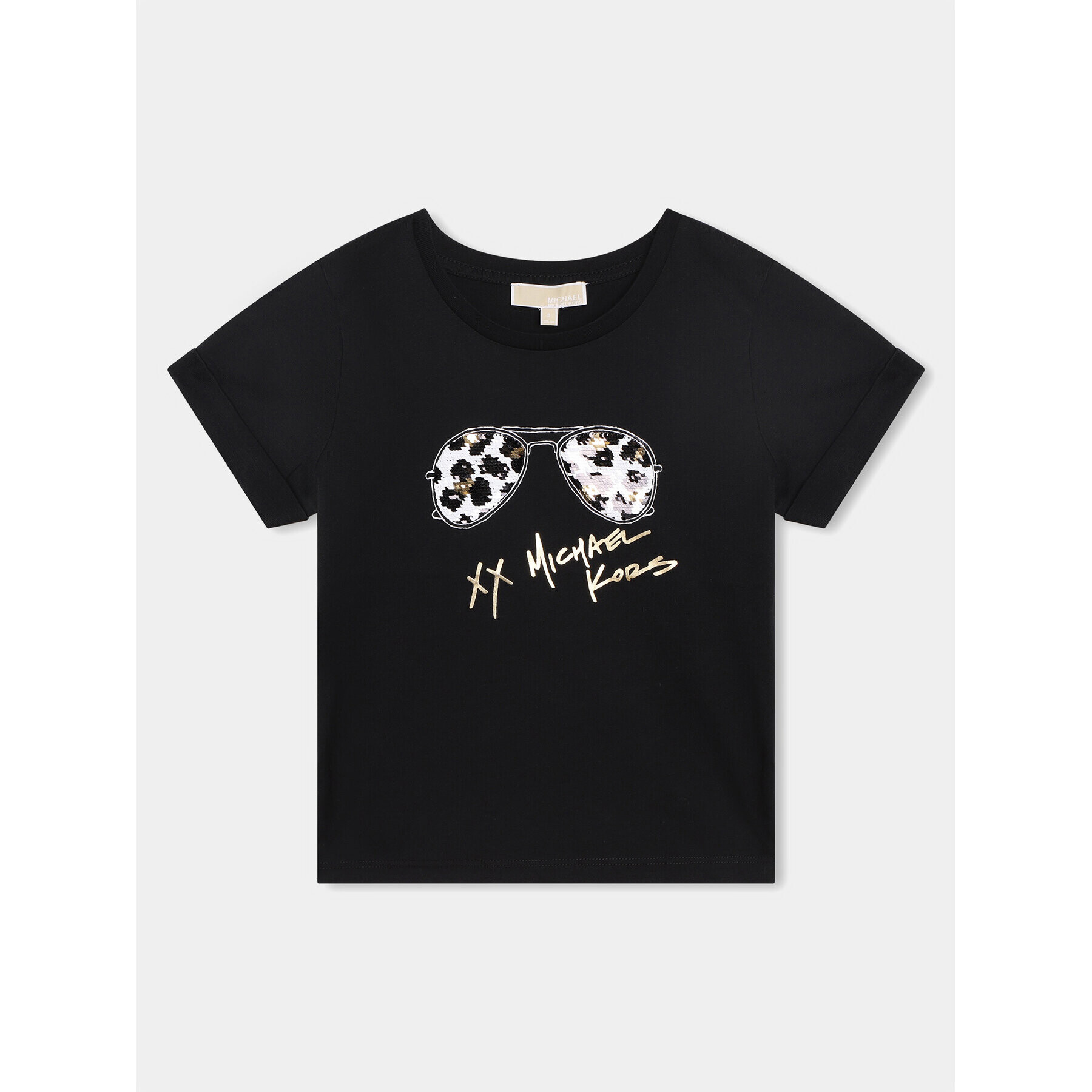 MICHAEL KORS KIDS Тишърт R15201 Черен Regular Fit - Pepit.bg