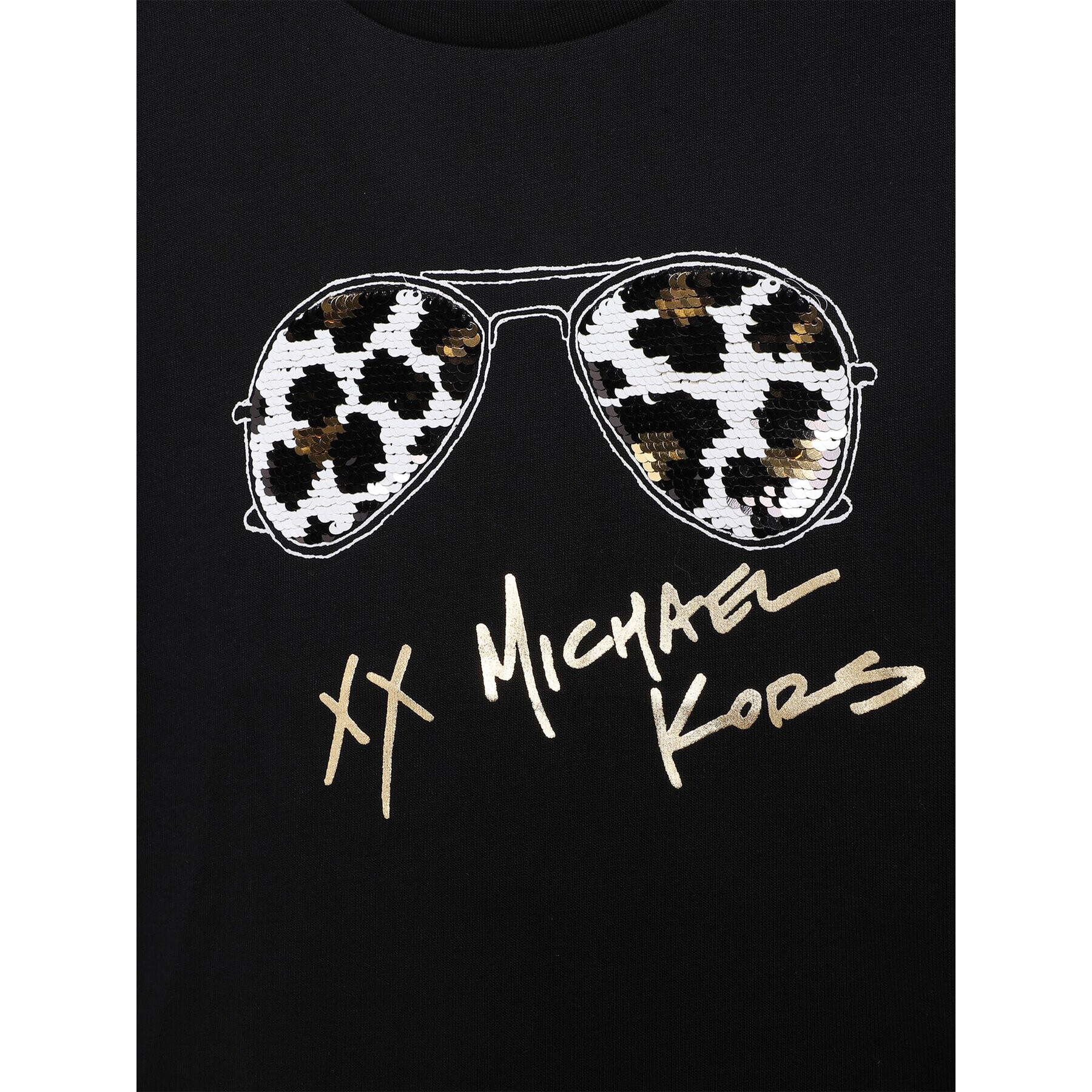 MICHAEL KORS KIDS Тишърт R15201 Черен Regular Fit - Pepit.bg
