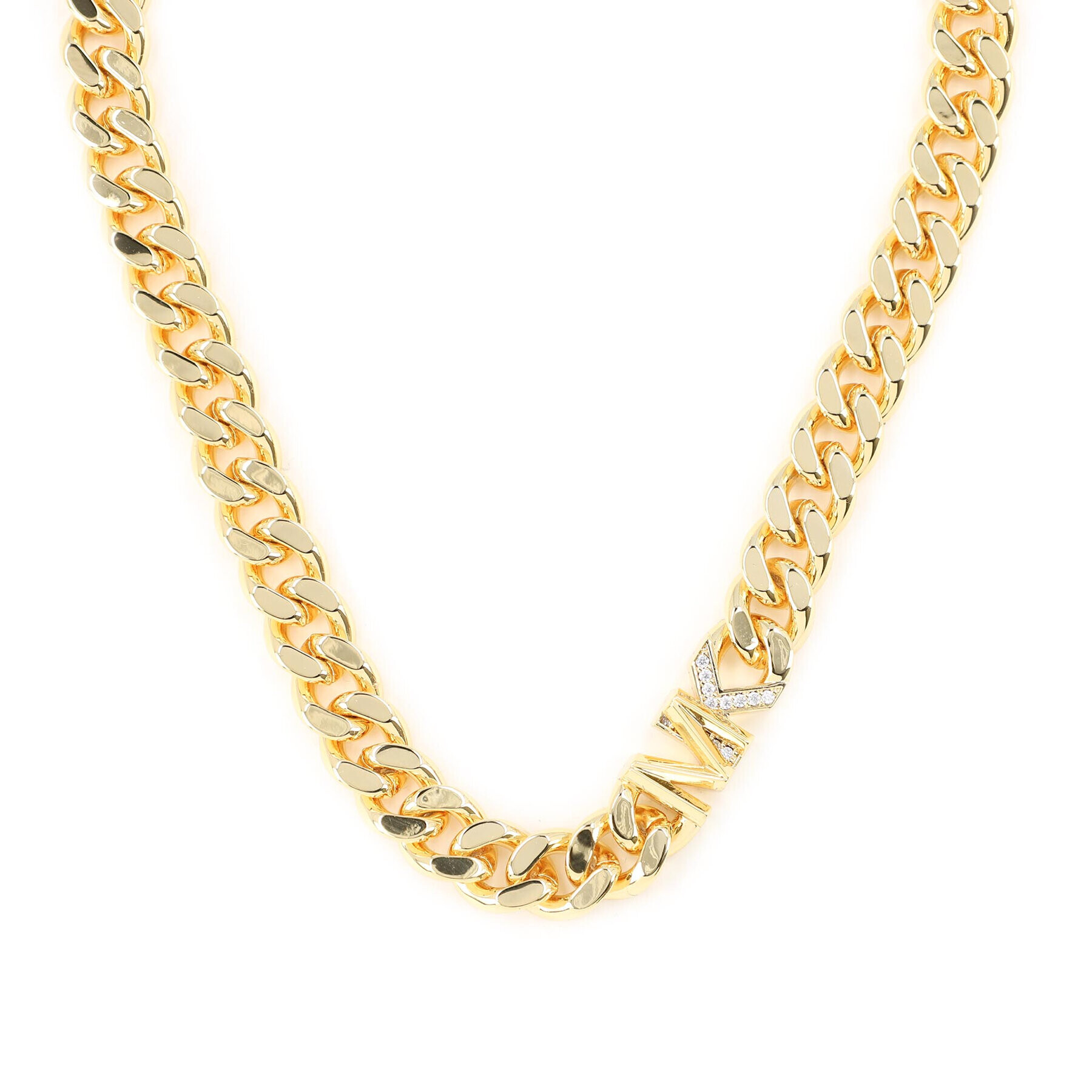 Michael Kors Колие Brass MKJ7835710 Златист - Pepit.bg