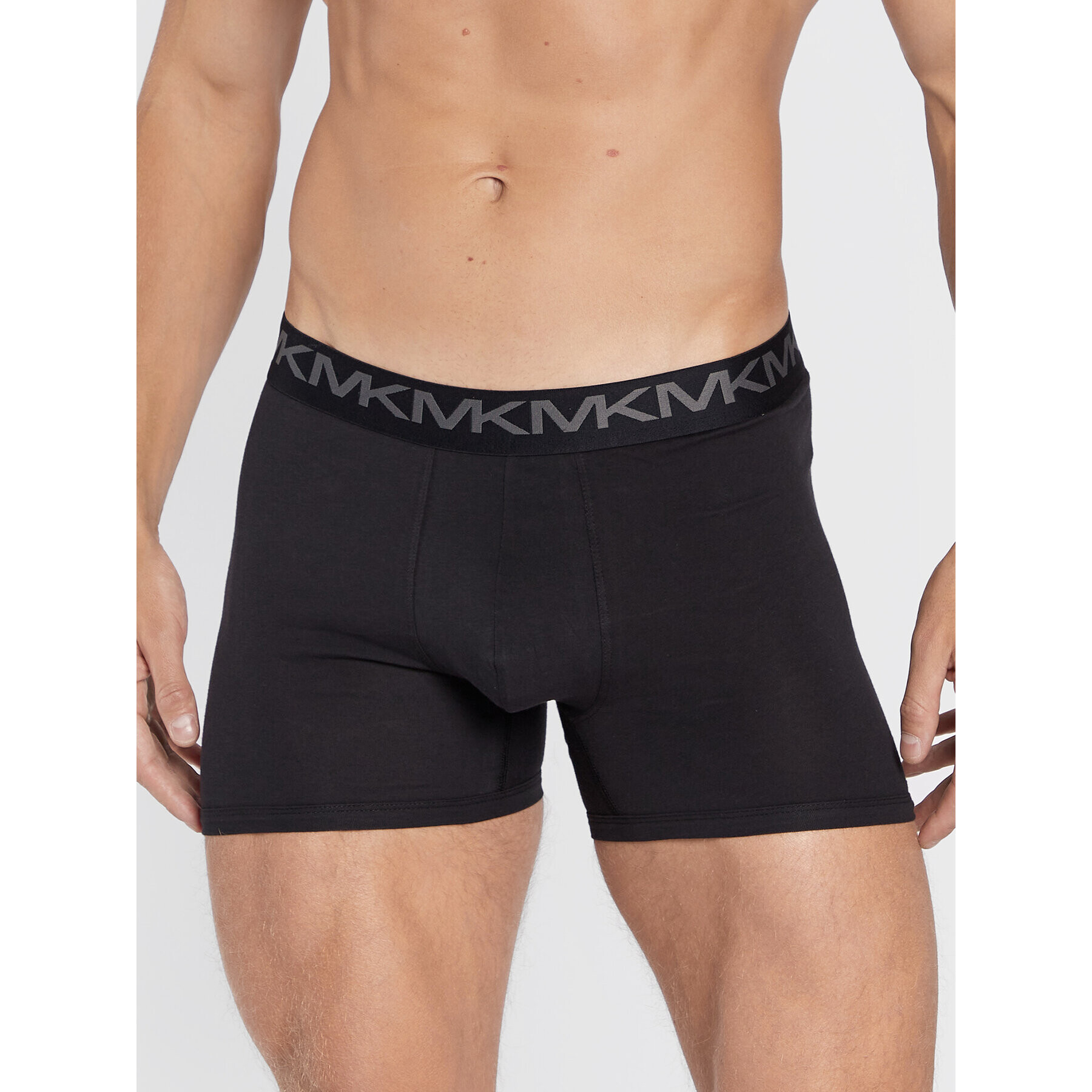 Michael Kors Комплект 3 чифта боксерки 6BR1X10033 Черен - Pepit.bg