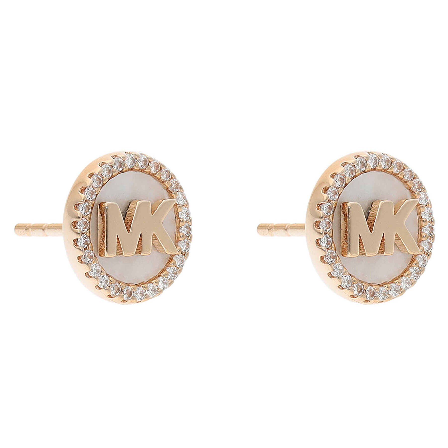 Michael Kors Обици Mop Logo Stud MKC1329AH791 Златист - Pepit.bg