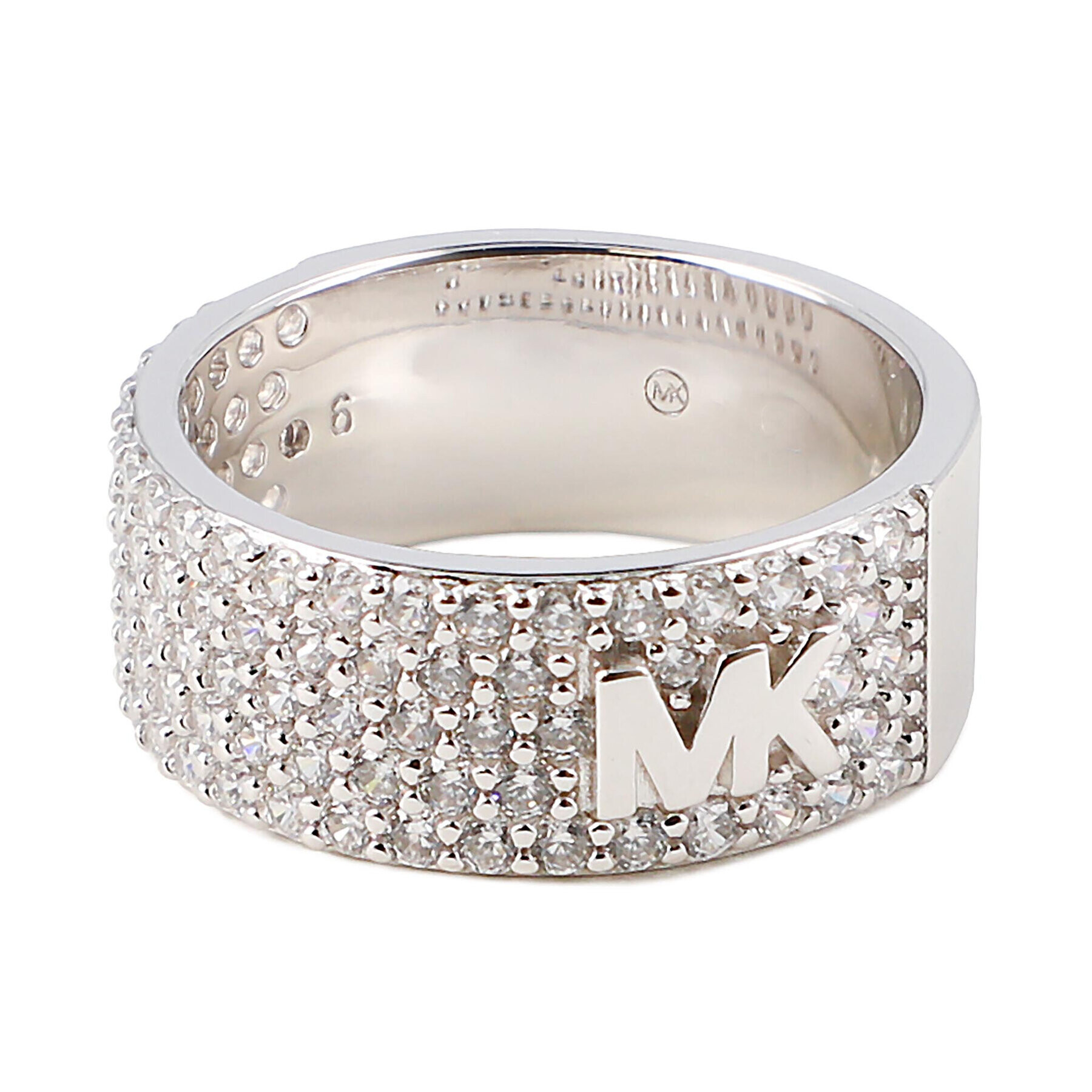 Michael Kors Пръстен Pave Ring MKC1555AN040 Сребрист - Pepit.bg
