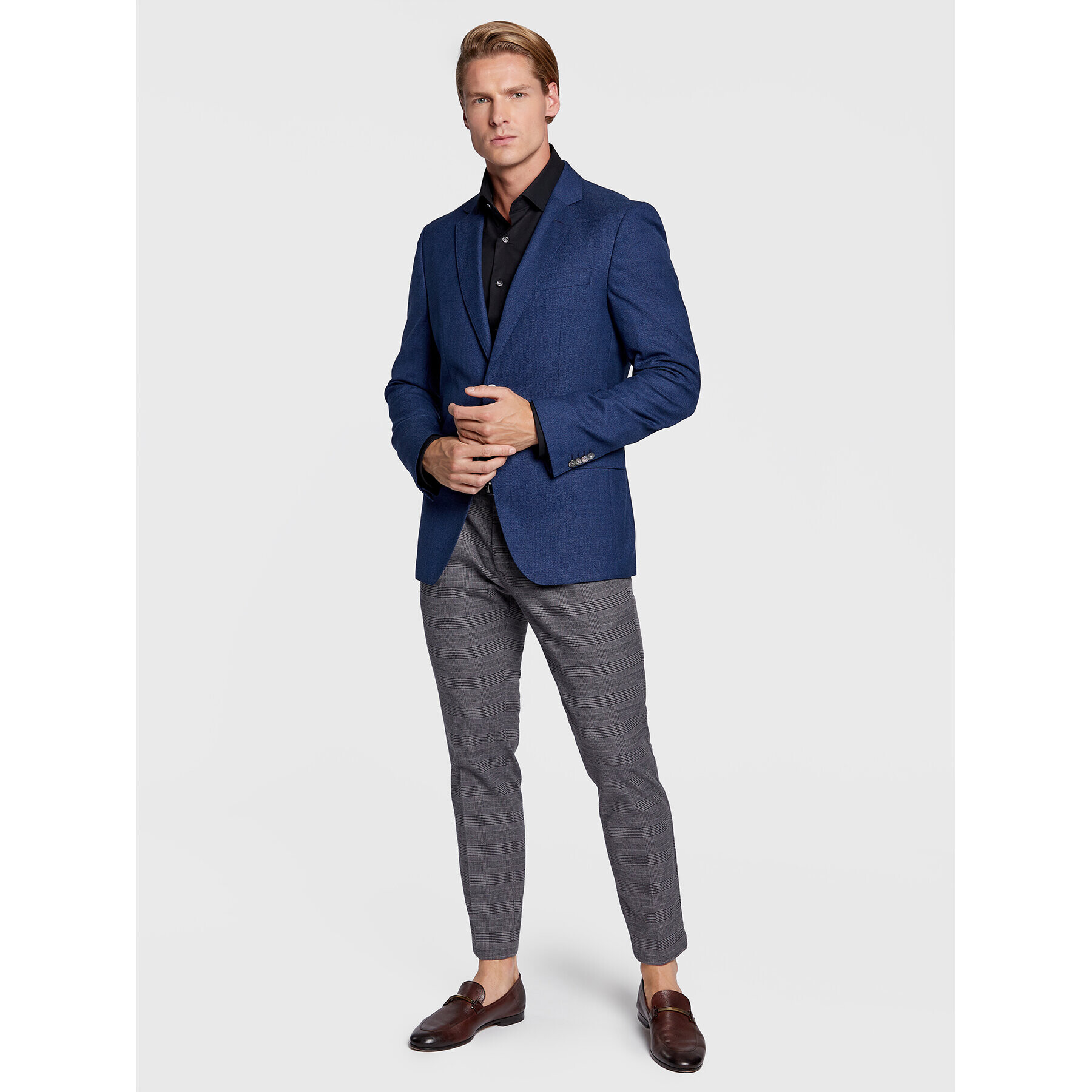 Michael Kors Риза MD0MD90425 Черен Slim Fit - Pepit.bg