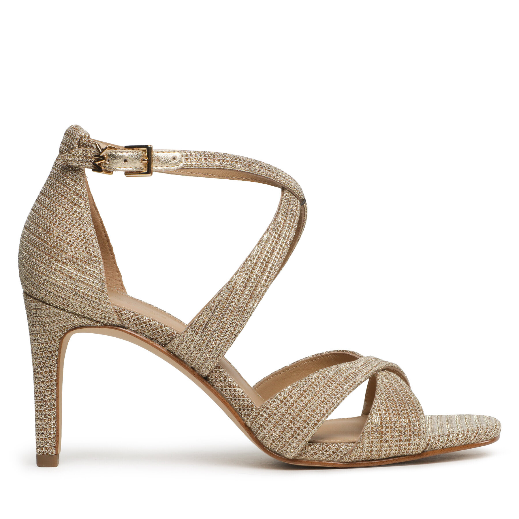 Michael Kors Сандали Kinsley Sandal 40S3KSMS1D Златист - Pepit.bg