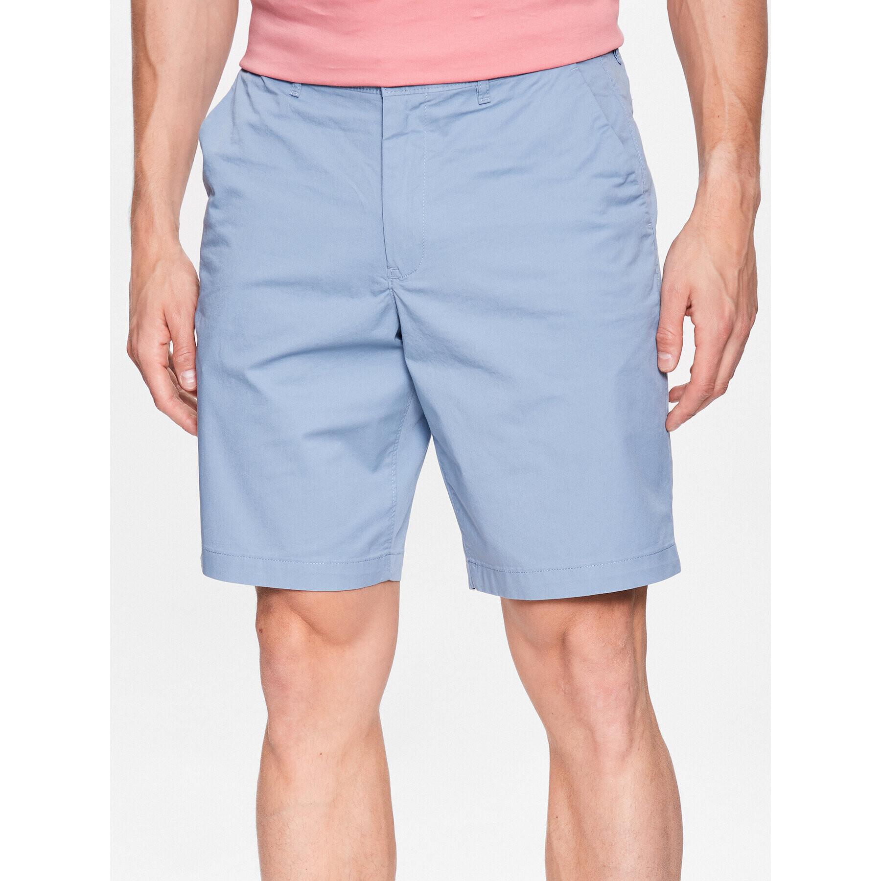 Michael Kors Шорти от плат CS33CSK4JJ Син Slim Fit - Pepit.bg