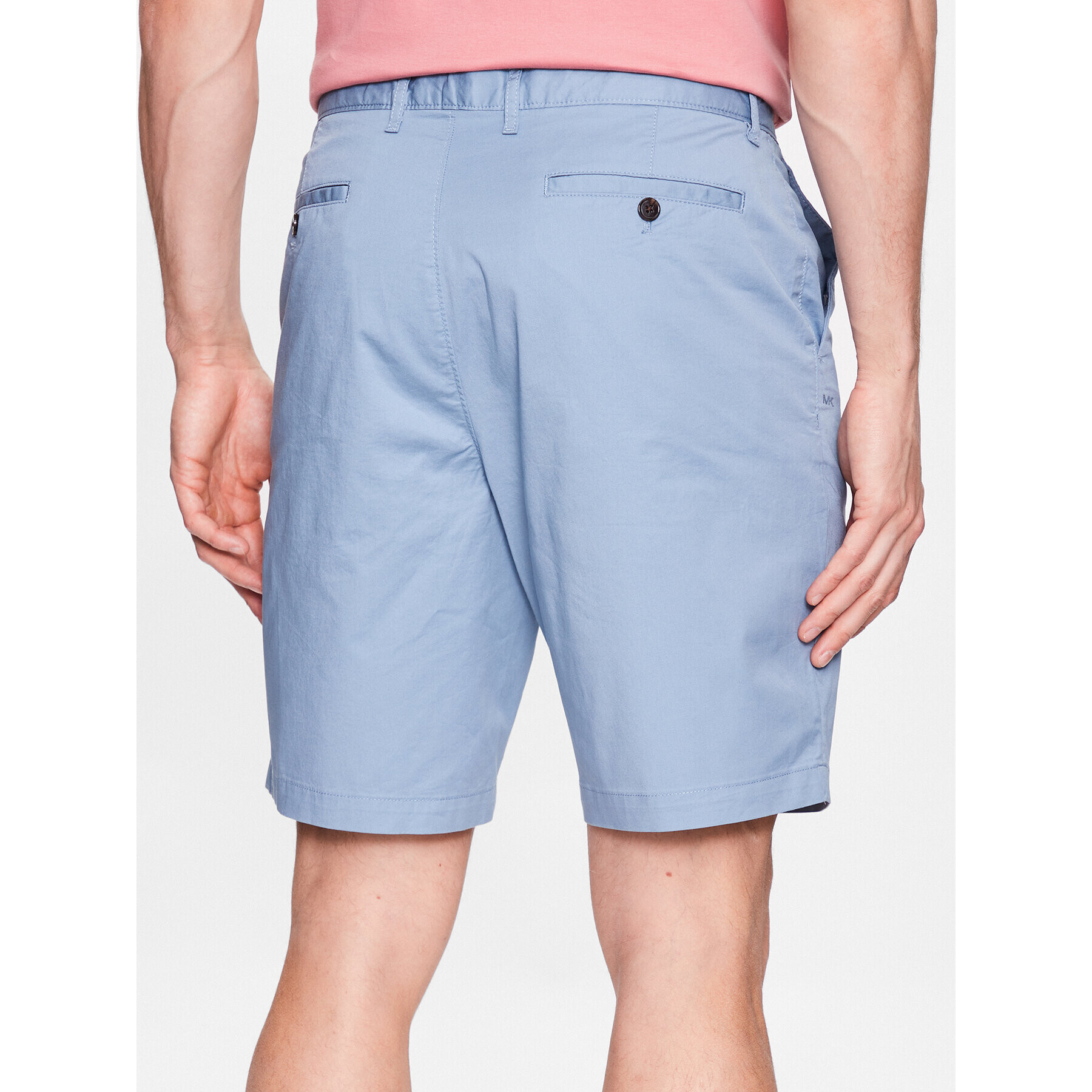 Michael Kors Шорти от плат CS33CSK4JJ Син Slim Fit - Pepit.bg