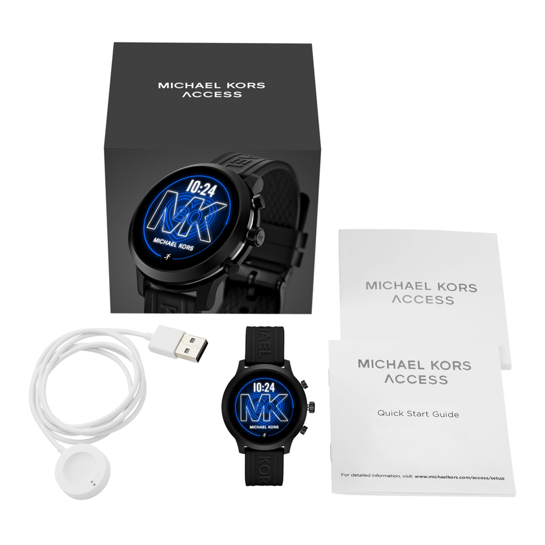 Michael Kors Smartwatch Mkgo MKT5072 Черен - Pepit.bg