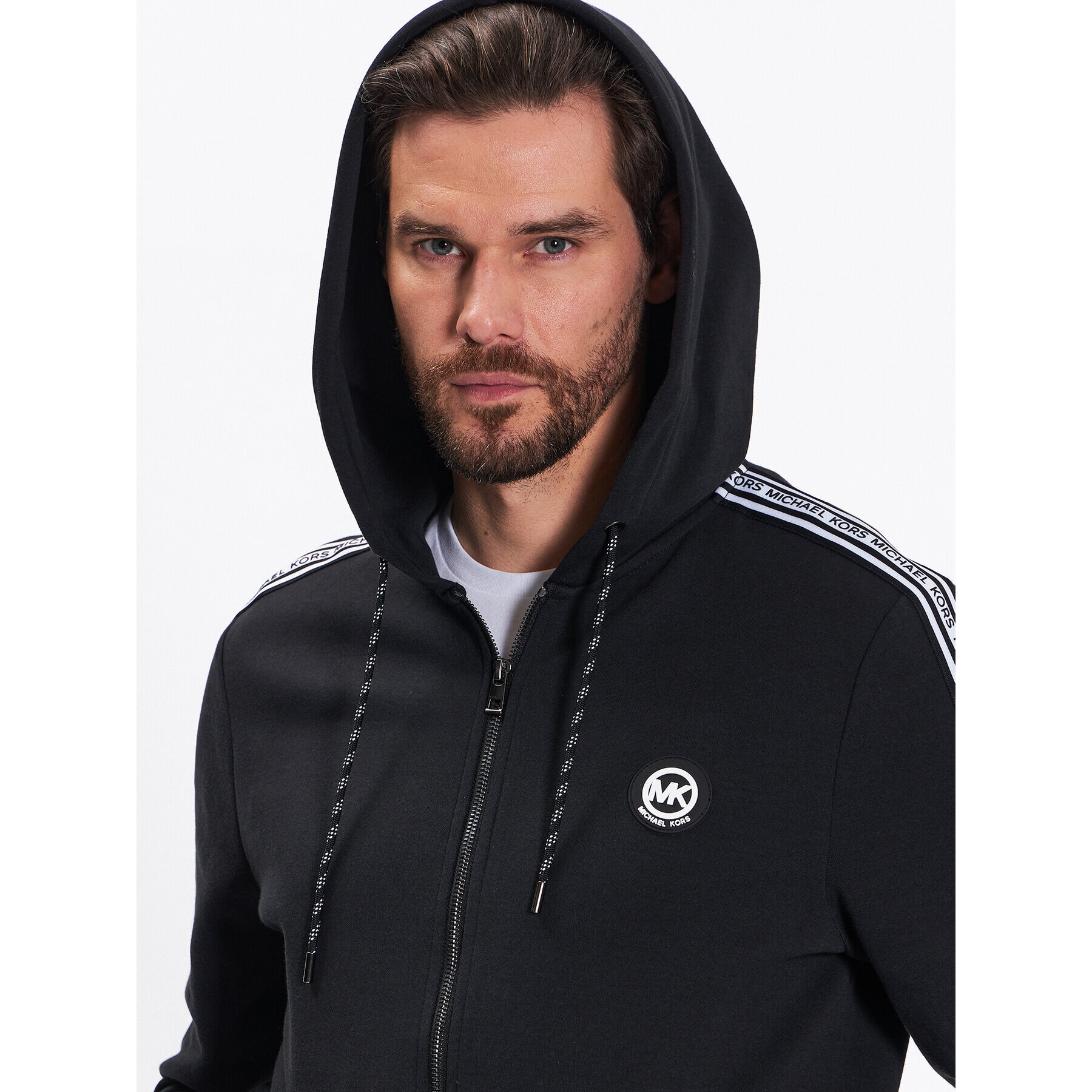 Michael Kors Суитшърт CS250QD5MF Черен Regular Fit - Pepit.bg