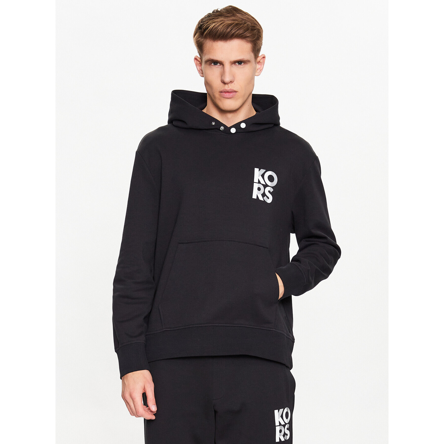 Michael Kors Суитшърт CS351G75MF Черен Regular Fit - Pepit.bg