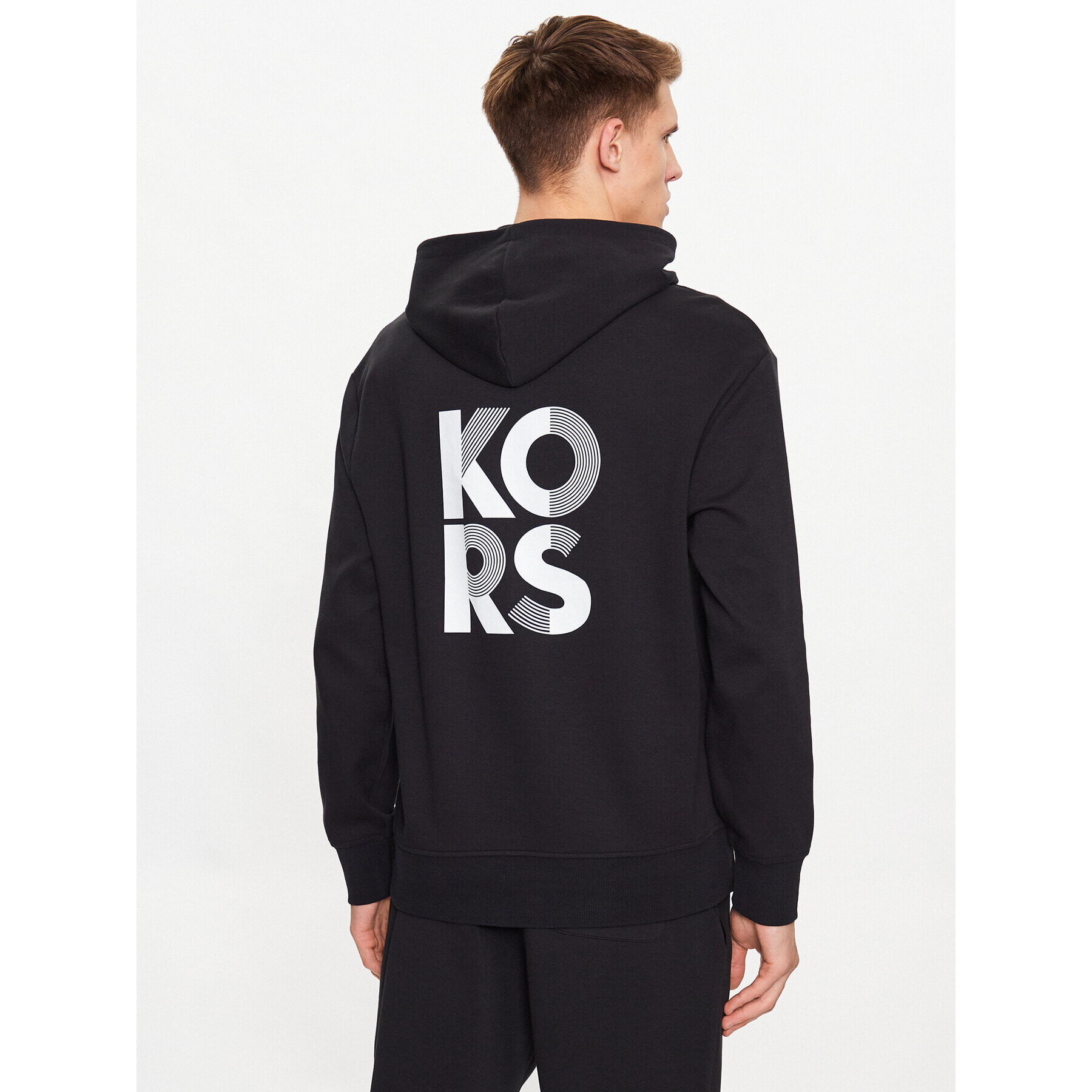 Michael Kors Суитшърт CS351G75MF Черен Regular Fit - Pepit.bg