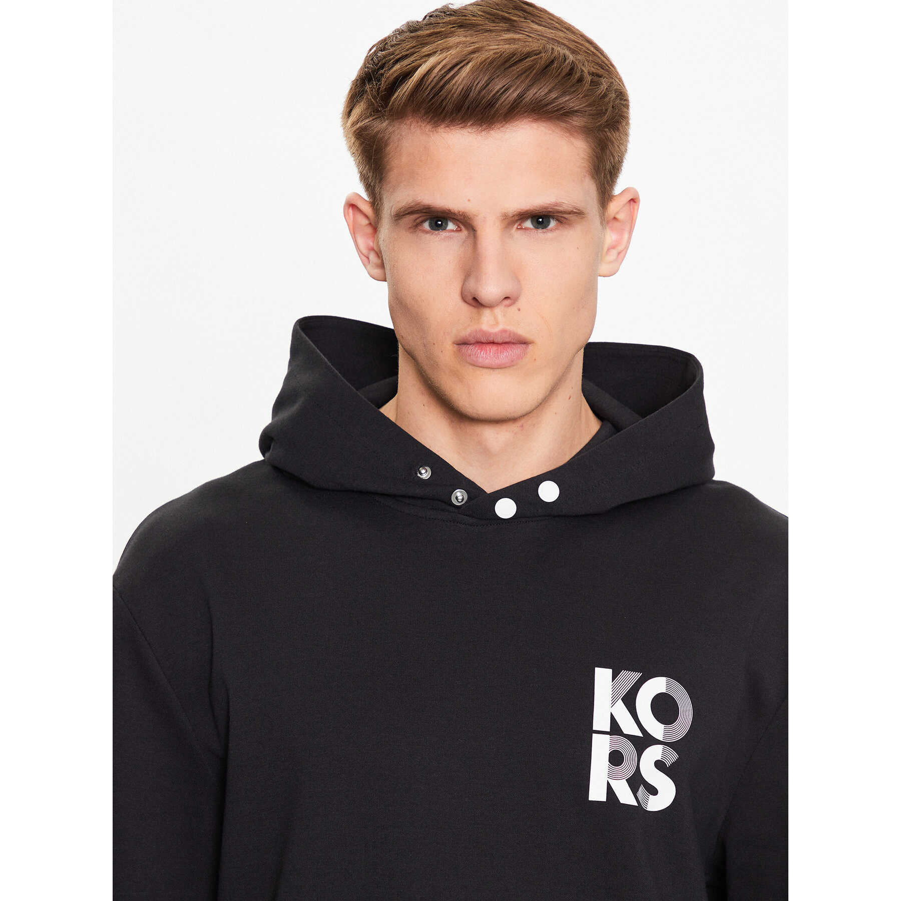Michael Kors Суитшърт CS351G75MF Черен Regular Fit - Pepit.bg