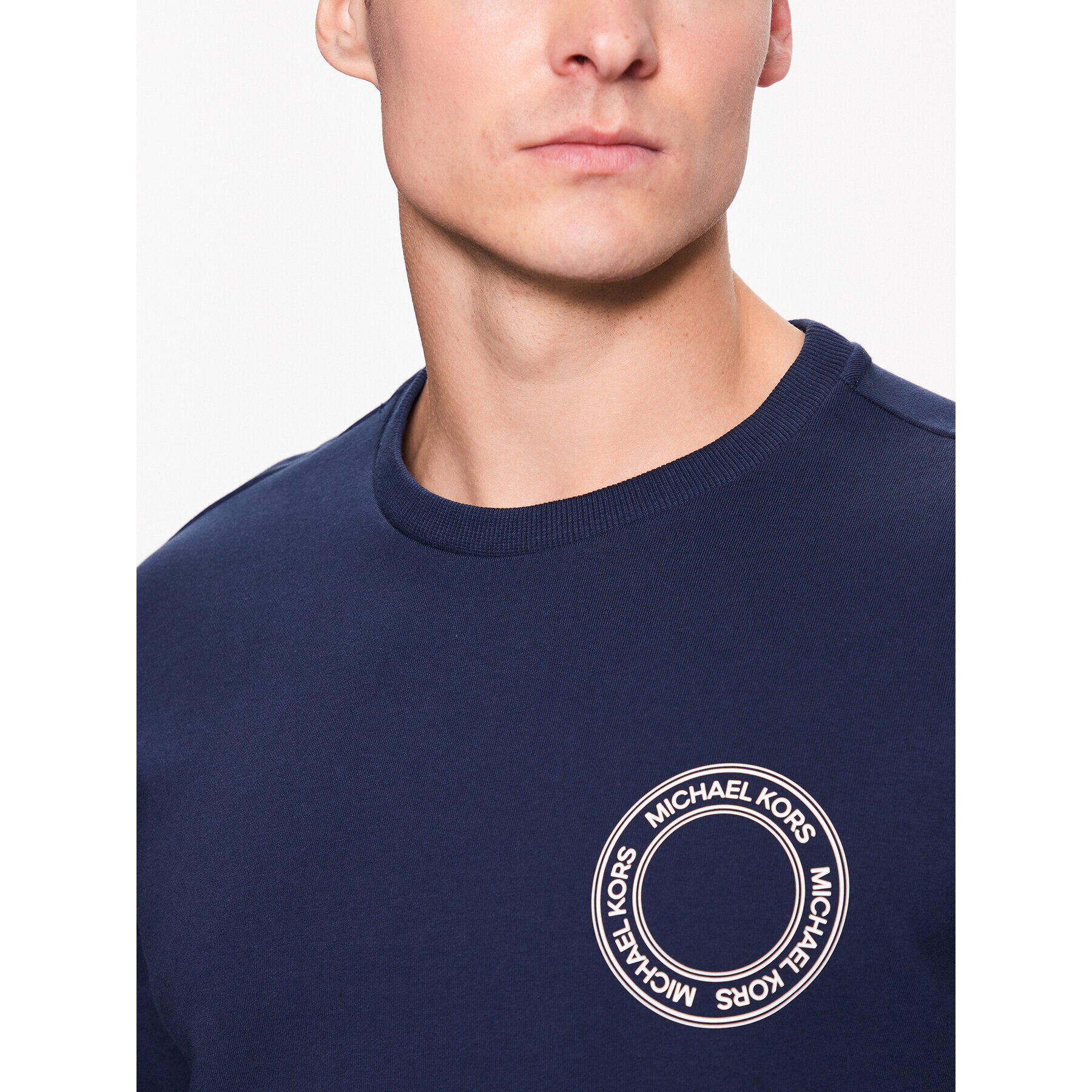 Michael Kors Суитшърт CS351K485Y Тъмносин Regular Fit - Pepit.bg
