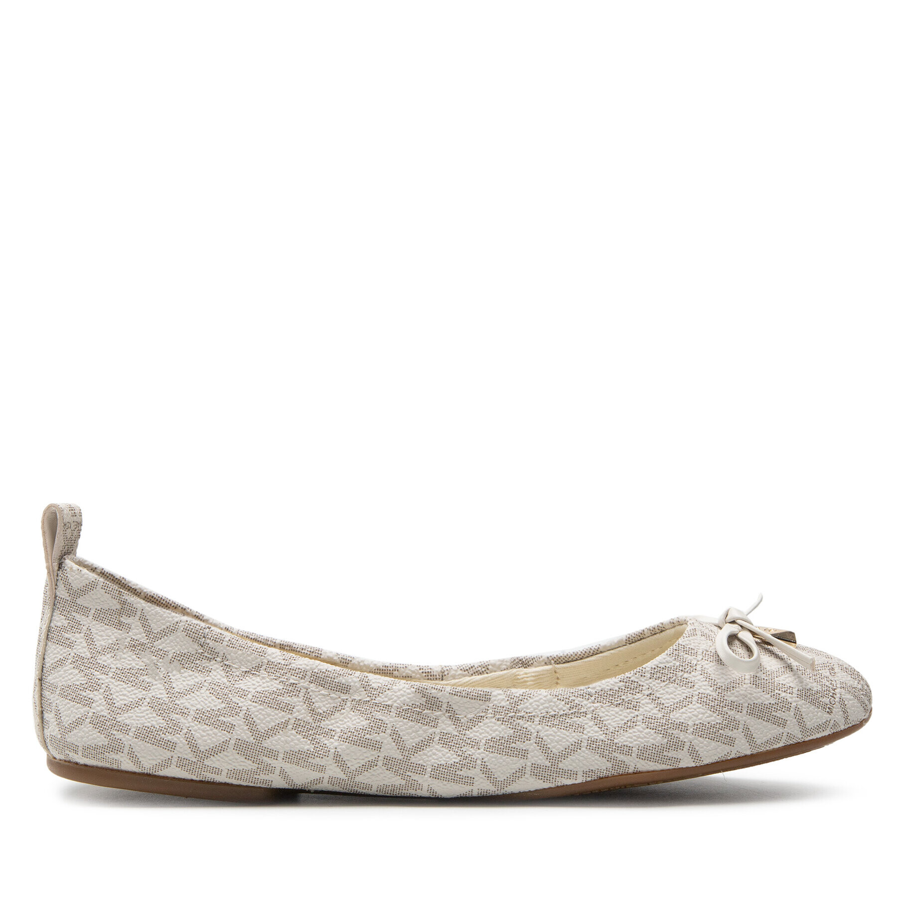 MICHAEL Michael Kors Балеринки Juliette Flat 40S2JTFP1B Бял - Pepit.bg