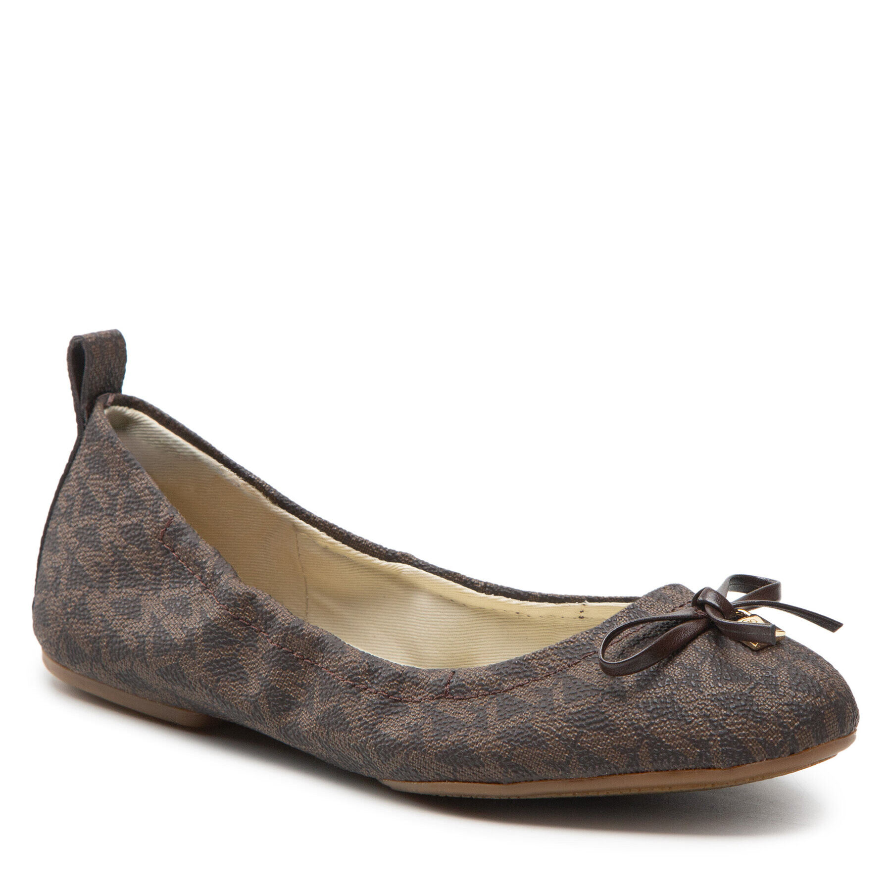 MICHAEL Michael Kors Балеринки Juliette Flat 40S2JTFP1B Кафяв - Pepit.bg