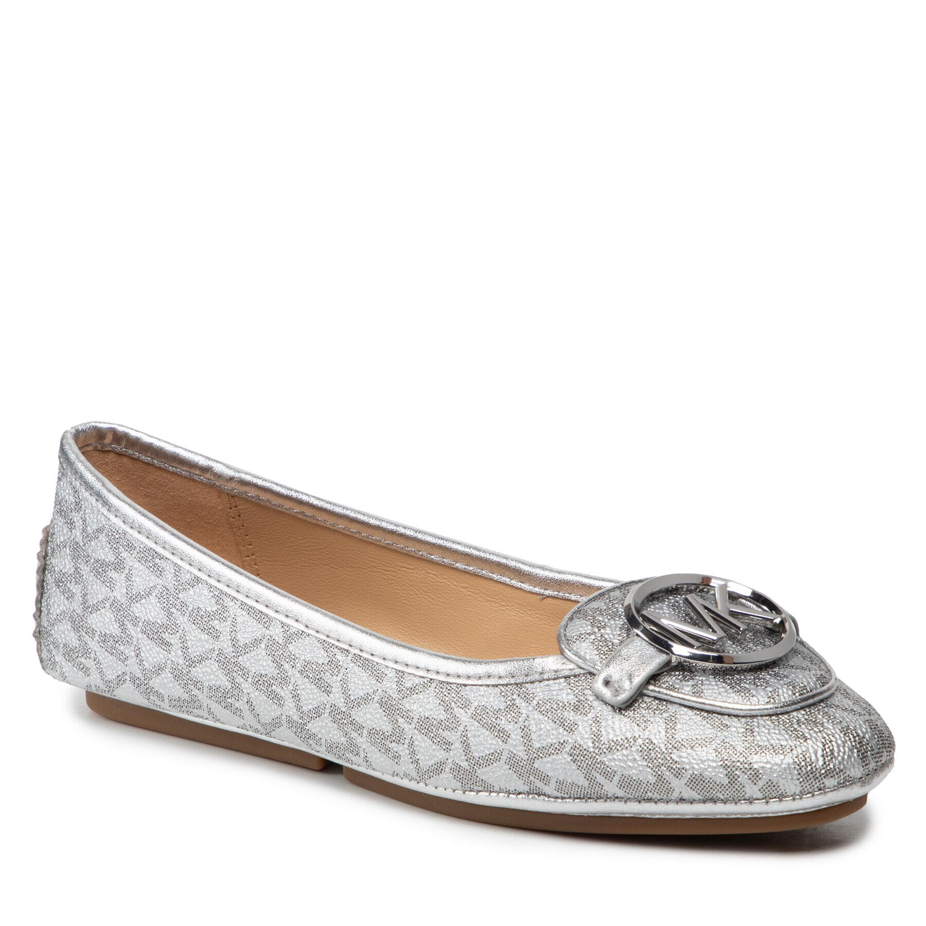 MICHAEL Michael Kors Балеринки Lillie Moc 40R2LIFR2B Сребрист - Pepit.bg