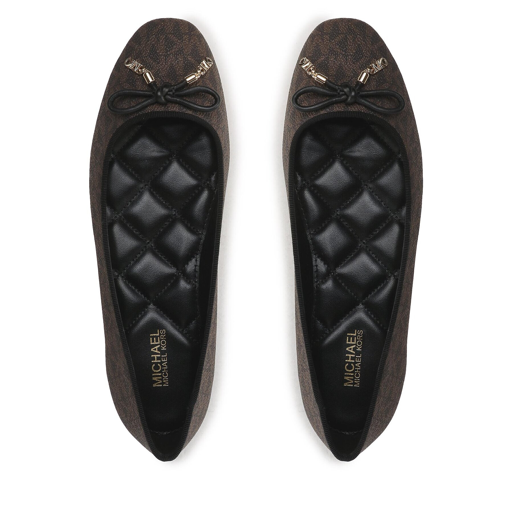 MICHAEL Michael Kors Балеринки Nori Flat 40F3NRFP1B Кафяв - Pepit.bg