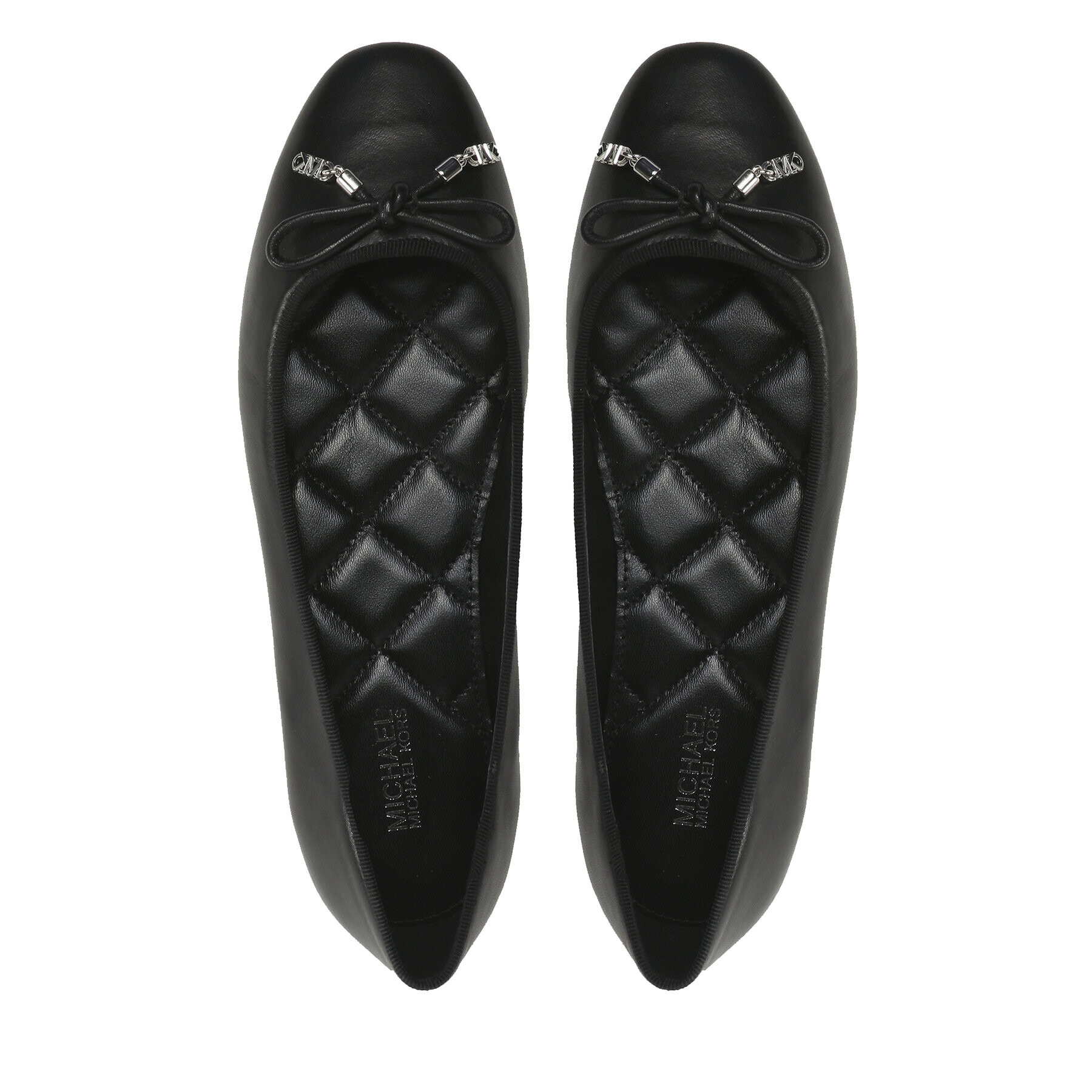 MICHAEL Michael Kors Балеринки Nori Flat 40F3NRFP1L Черен - Pepit.bg