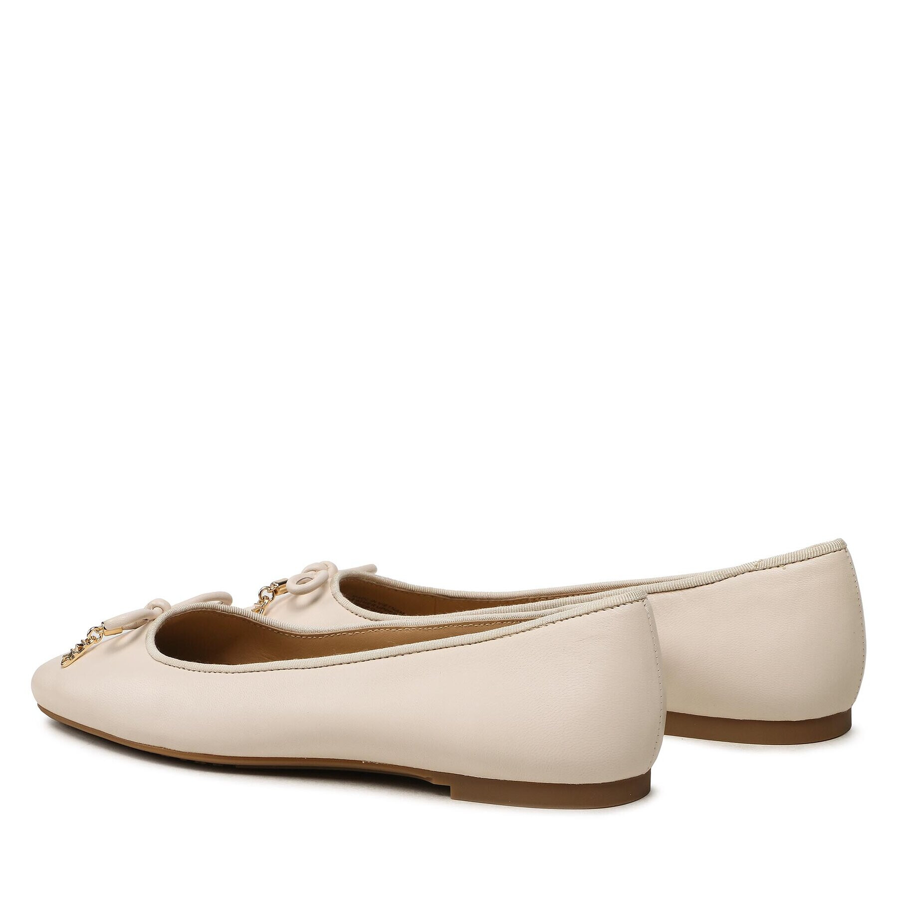 MICHAEL Michael Kors Балеринки Nori Flat 40F3NRFP1L Екрю - Pepit.bg