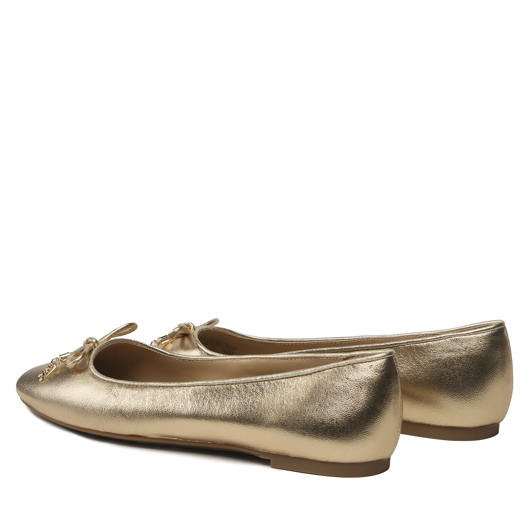 MICHAEL Michael Kors Балеринки Nori Flat 40F3NRFP1M Златист - Pepit.bg