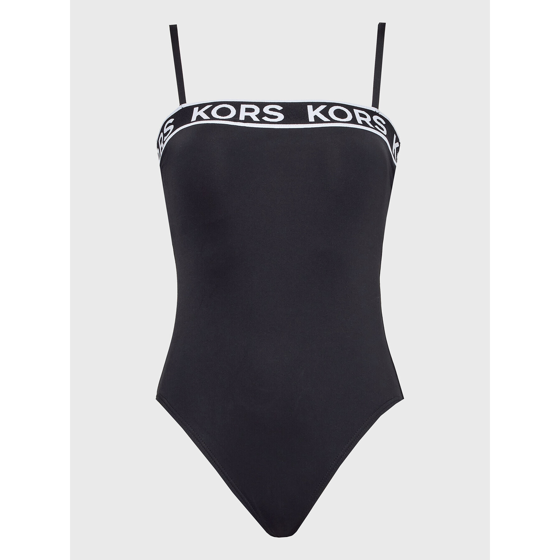 MICHAEL Michael Kors Бански костюм Logo Elastics MM2M510 Черен - Pepit.bg