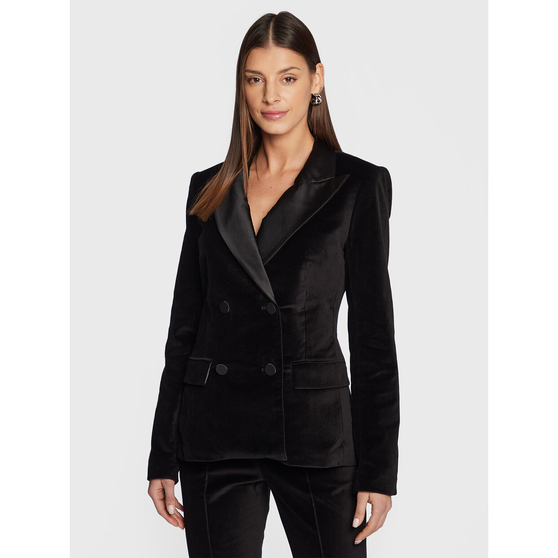 MICHAEL Michael Kors Сако MF2103Y6LN Черен Regular Fit - Pepit.bg