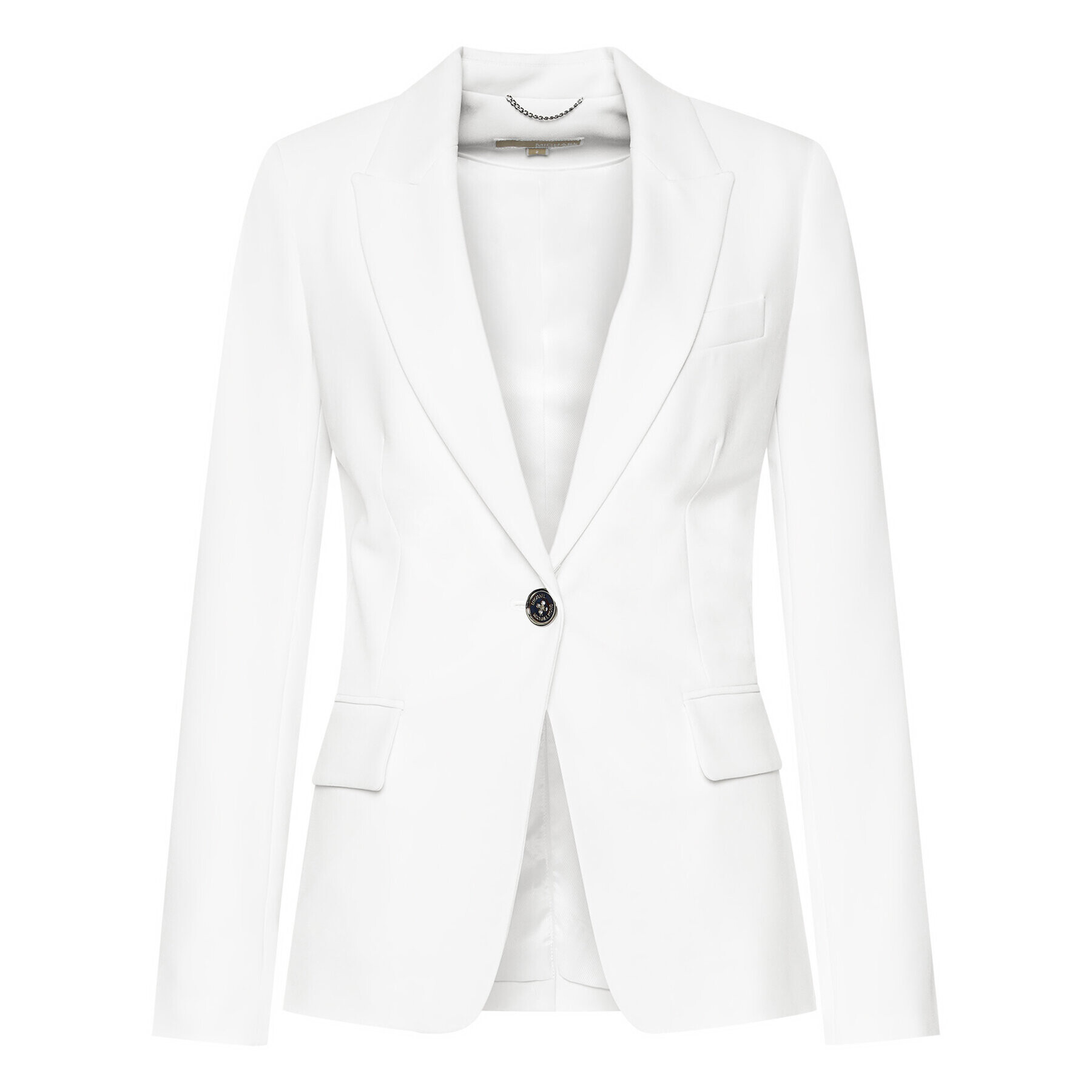 MICHAEL Michael Kors Блейзър MS1100KENX Бял Regular Fit - Pepit.bg