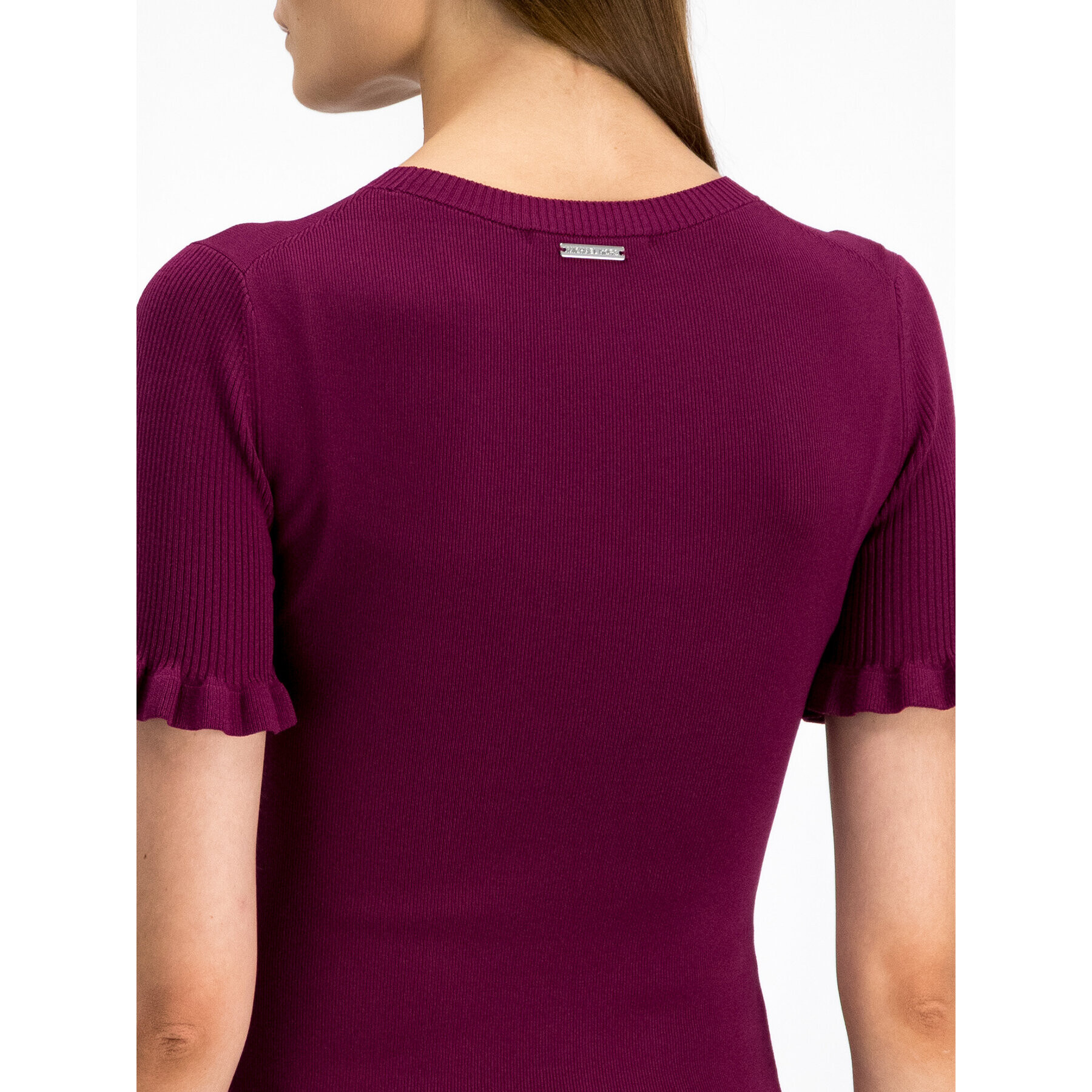 MICHAEL Michael Kors Блуза MU96NZL5ZV Виолетов Slim Fit - Pepit.bg