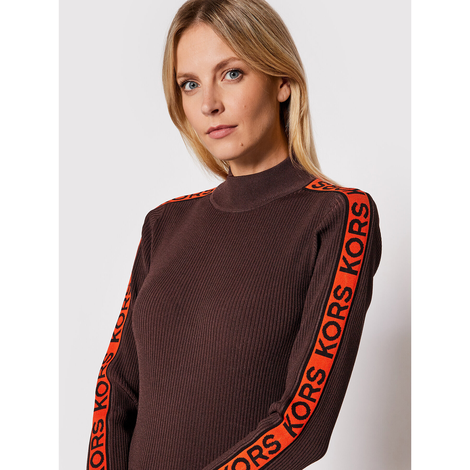 MICHAEL Michael Kors Боди MF1607133D Кафяв Slim Fit - Pepit.bg