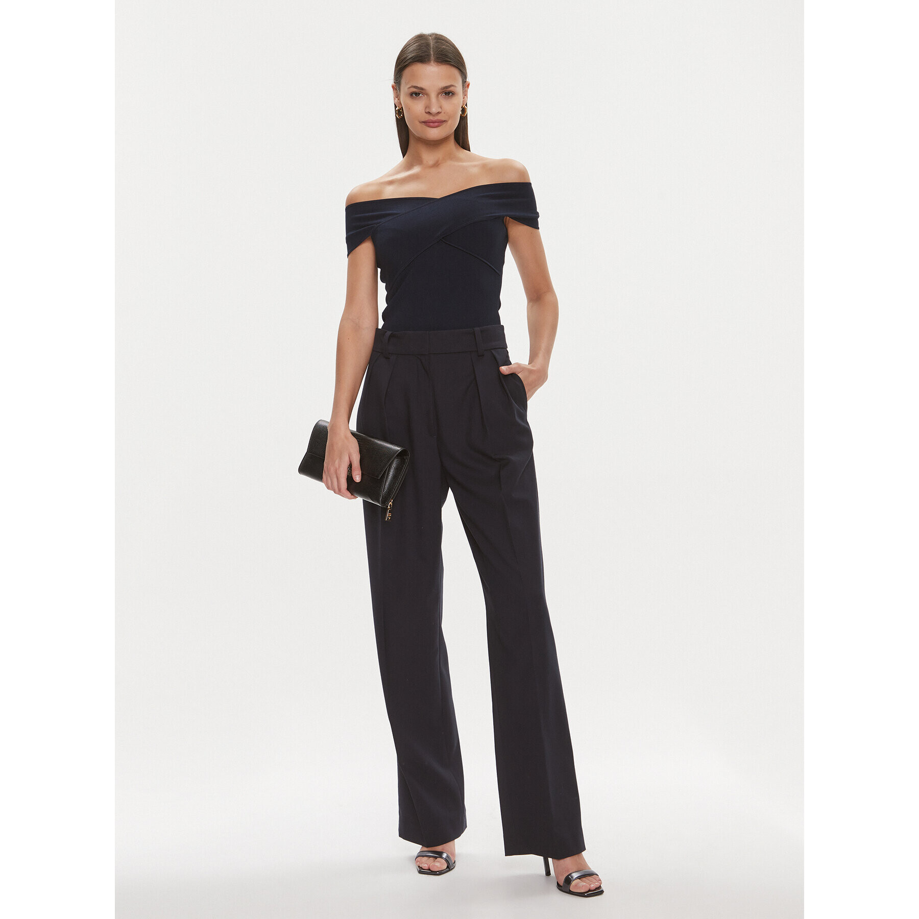 MICHAEL Michael Kors Боди MR460RT33D Тъмносин Slim Fit - Pepit.bg