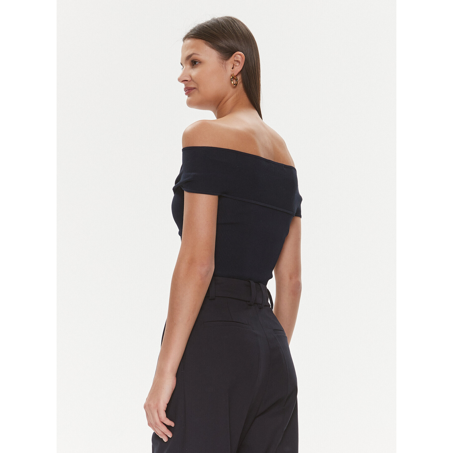 MICHAEL Michael Kors Боди MR460RT33D Тъмносин Slim Fit - Pepit.bg