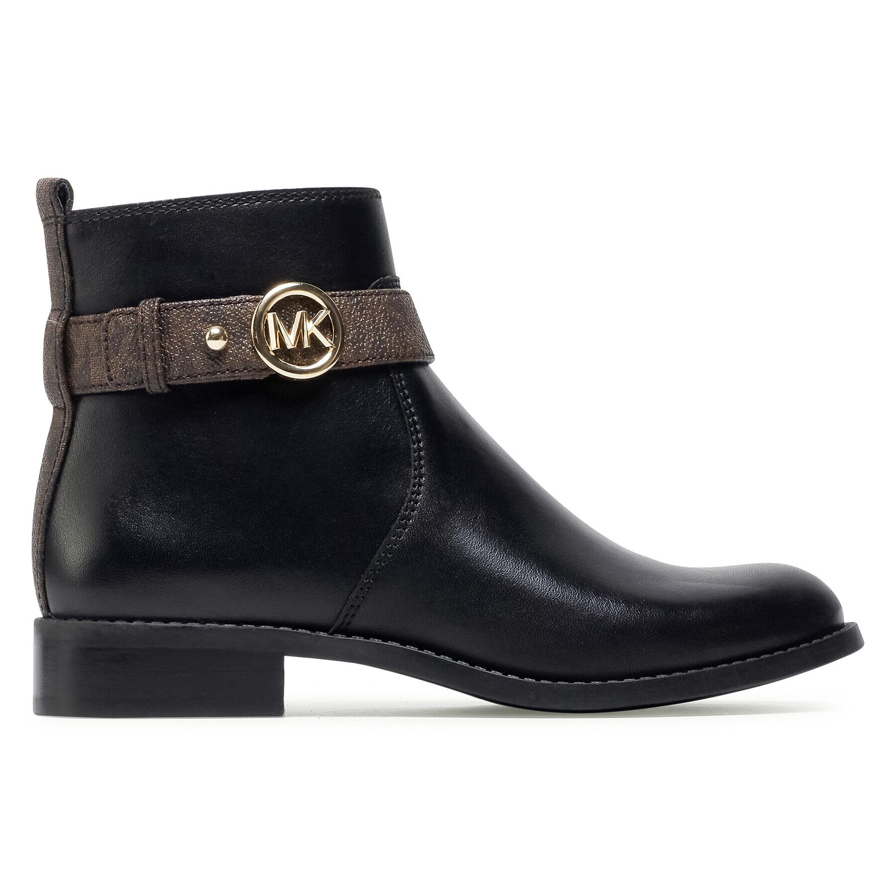 MICHAEL Michael Kors Боти Abigail Flat Bootie 40F0ABFE6L Черен - Pepit.bg