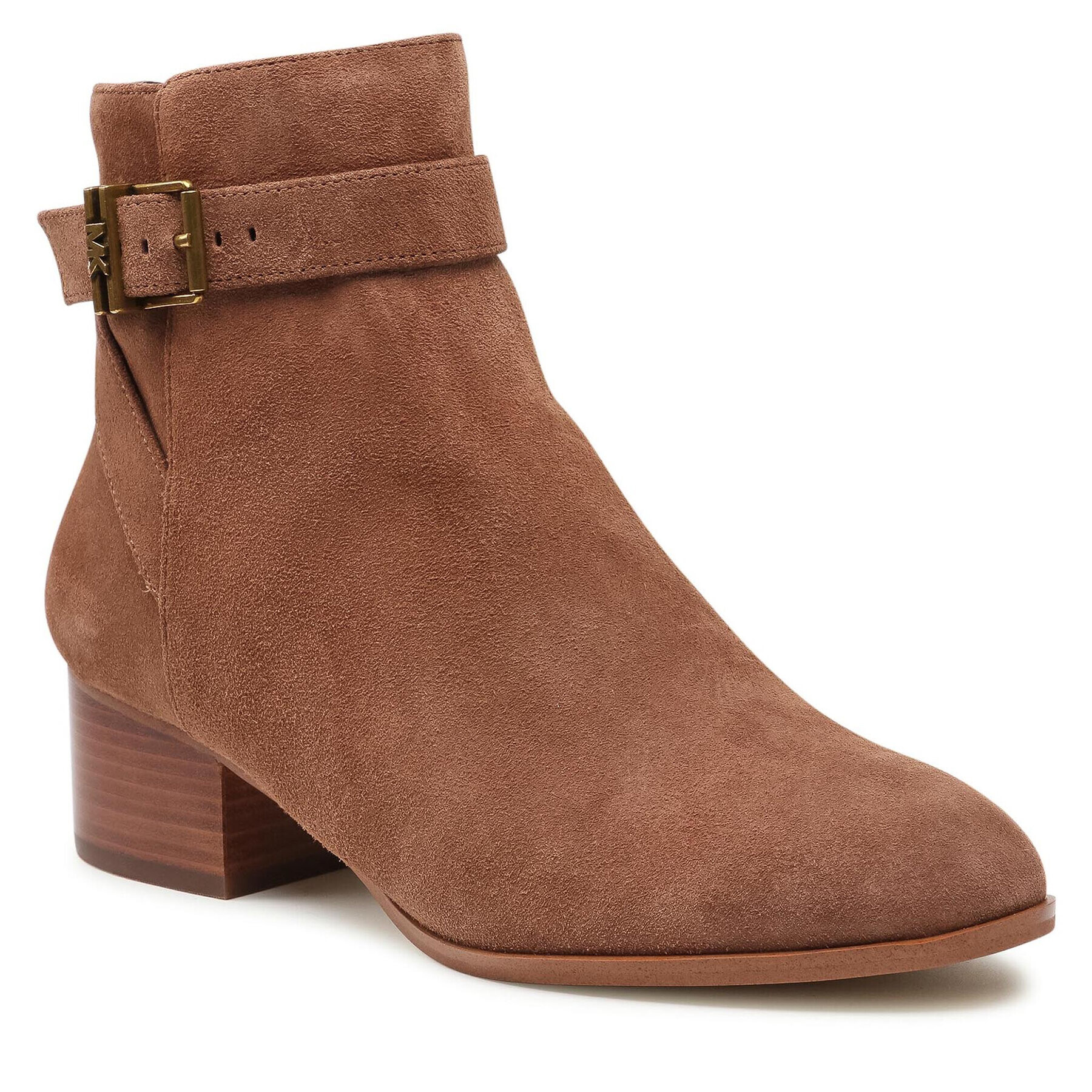 MICHAEL Michael Kors Боти Britton Ankle Boot 40T1BTMB5S Кафяв - Pepit.bg