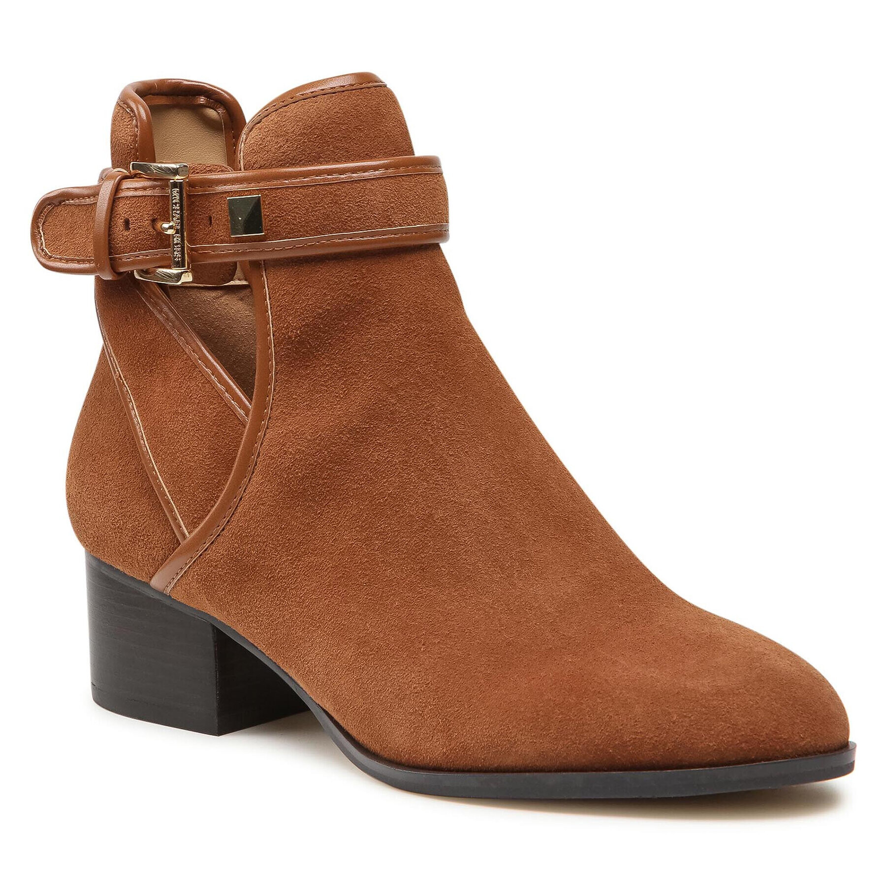 MICHAEL Michael Kors Боти Britton Bootie 40T1BTME5S Кафяв - Pepit.bg