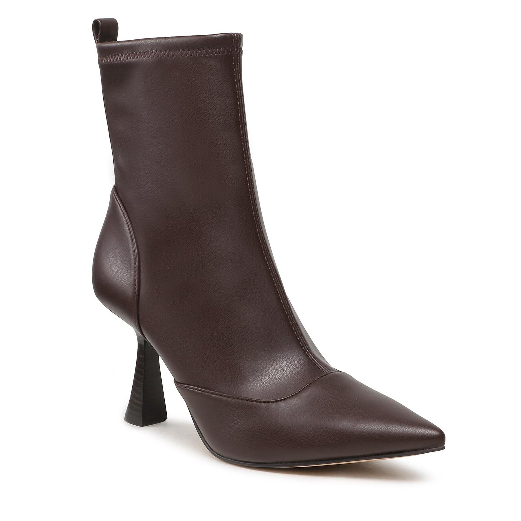 MICHAEL Michael Kors Боти Clara Mid Bootie 40F3CLME5L Кафяв - Pepit.bg