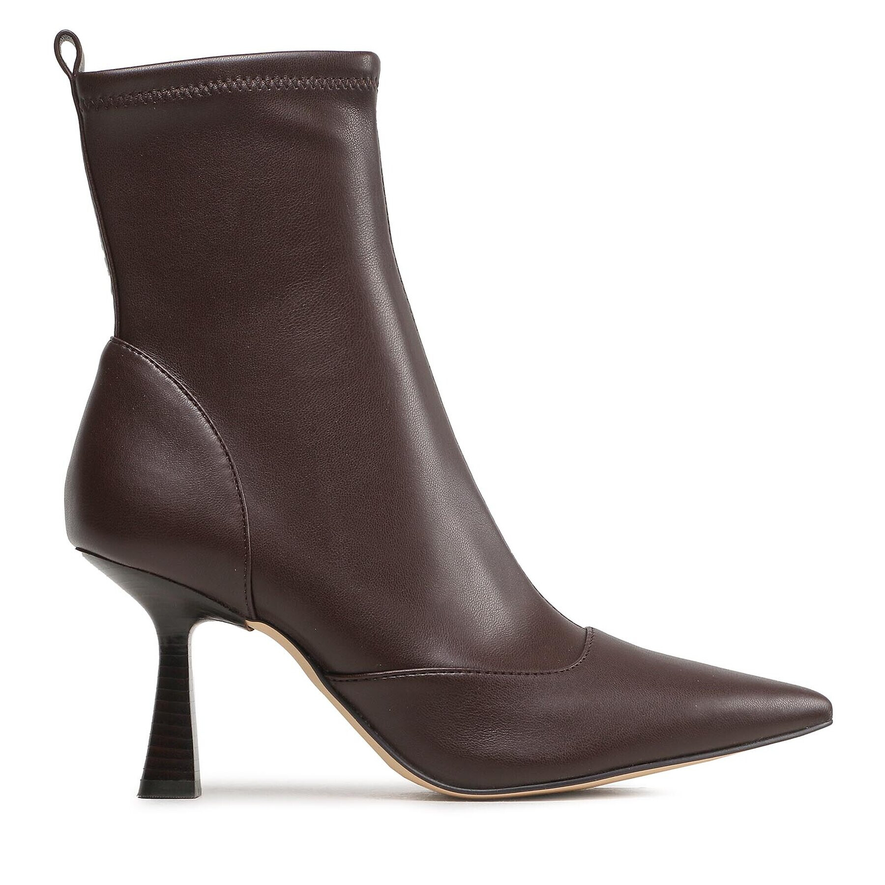 MICHAEL Michael Kors Боти Clara Mid Bootie 40F3CLME5L Кафяв - Pepit.bg