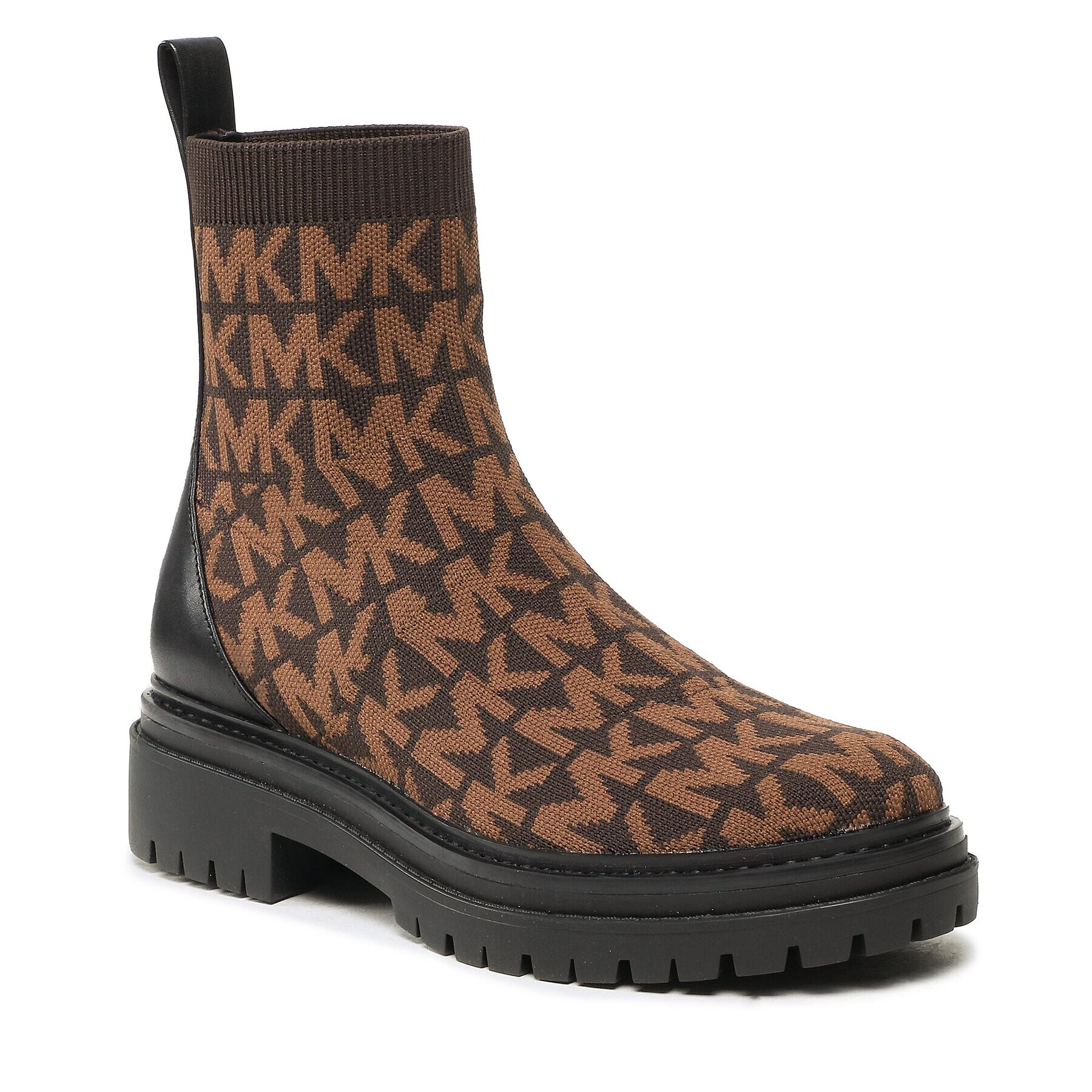 MICHAEL Michael Kors Боти Comet Lug Bootie 40F2CMFE5Y Кафяв - Pepit.bg
