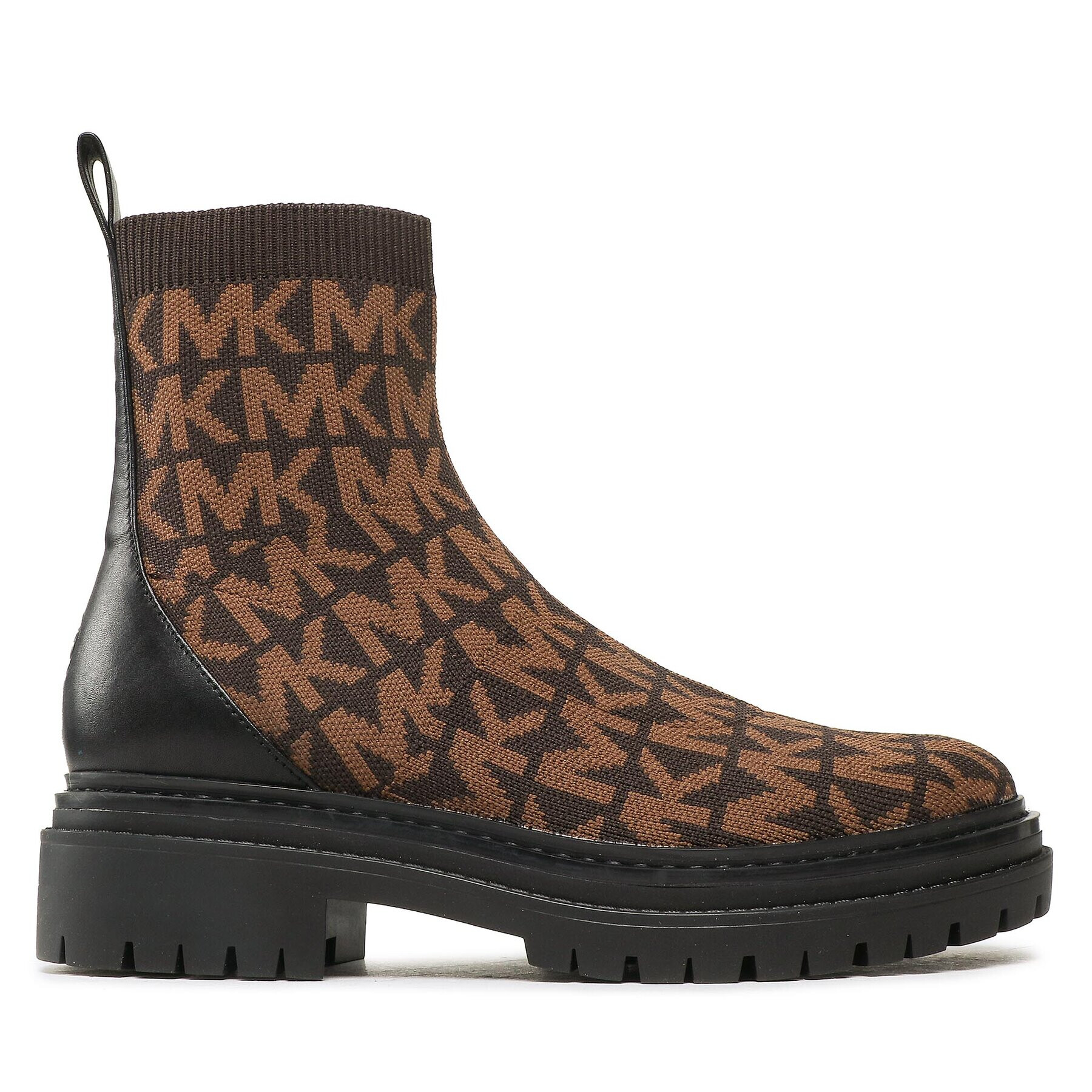 MICHAEL Michael Kors Боти Comet Lug Bootie 40F2CMFE5Y Кафяв - Pepit.bg