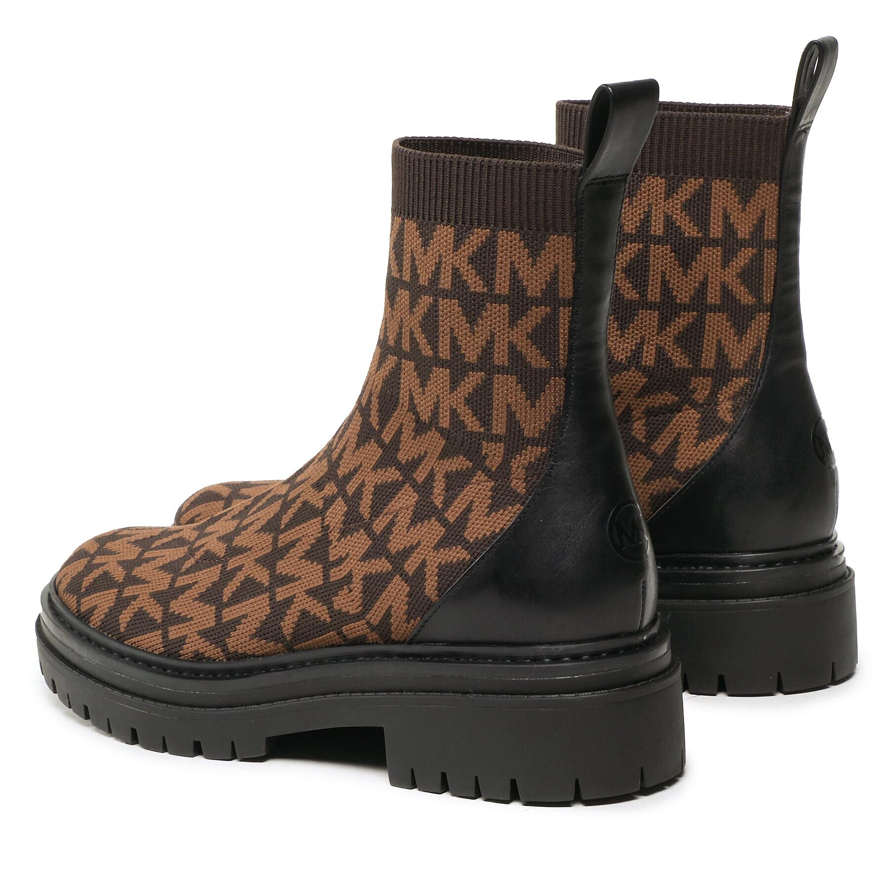 MICHAEL Michael Kors Боти Comet Lug Bootie 40F2CMFE5Y Кафяв - Pepit.bg