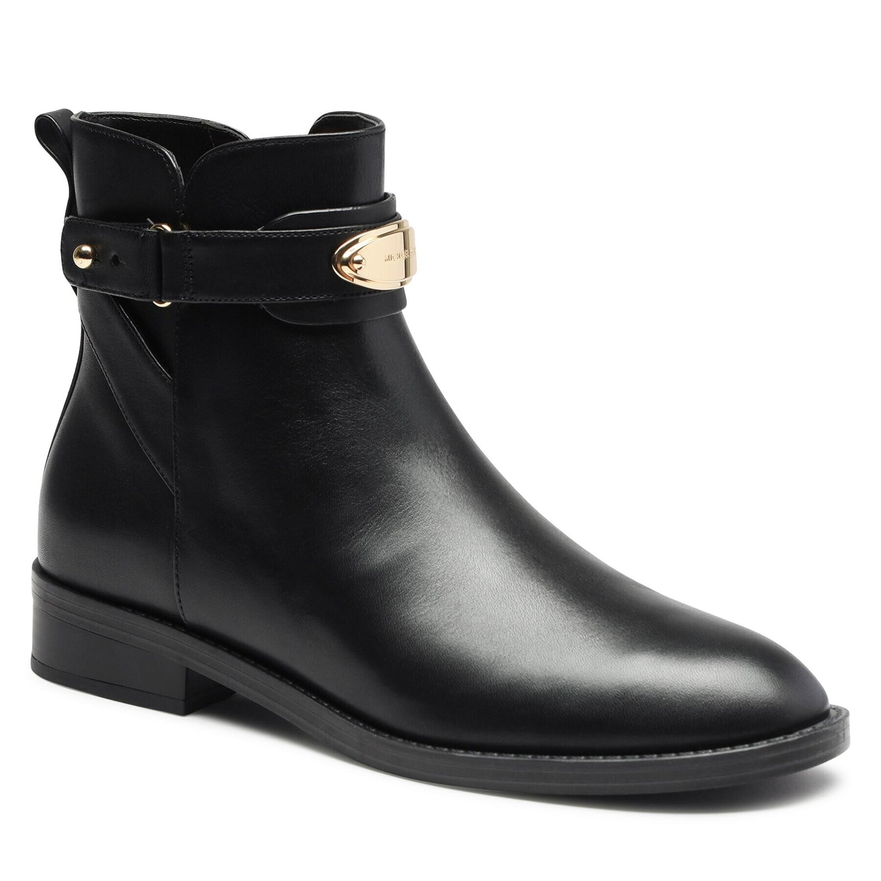 MICHAEL Michael Kors Боти Darcy Flat Bottie 40F3DCFE5L Черен - Pepit.bg