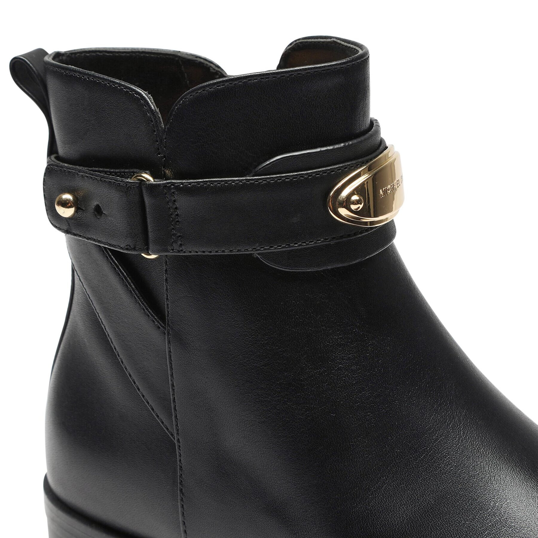 MICHAEL Michael Kors Боти Darcy Flat Bottie 40F3DCFE5L Черен - Pepit.bg