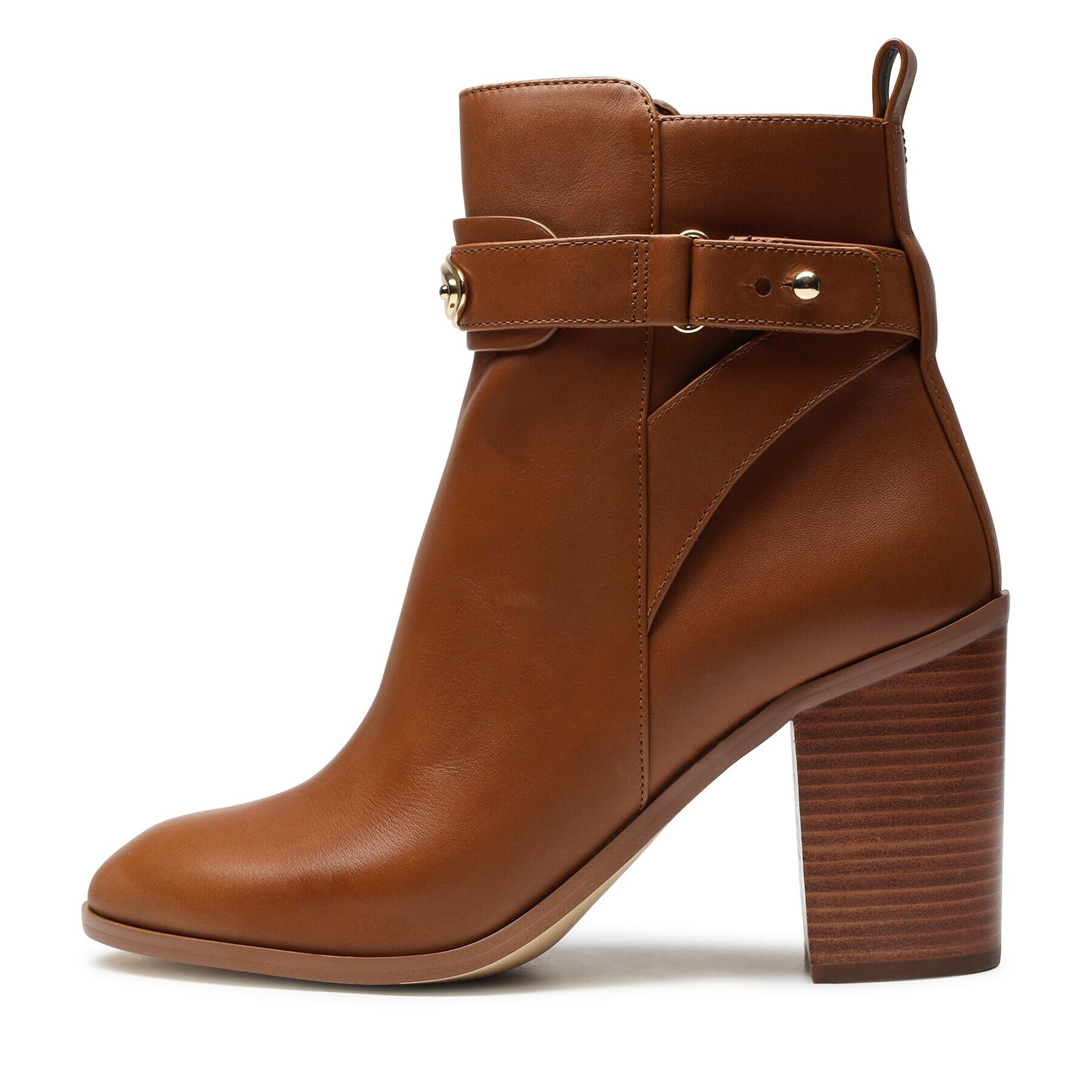 MICHAEL Michael Kors Боти Darcy Heeled 40F3DCHE5L Кафяв - Pepit.bg