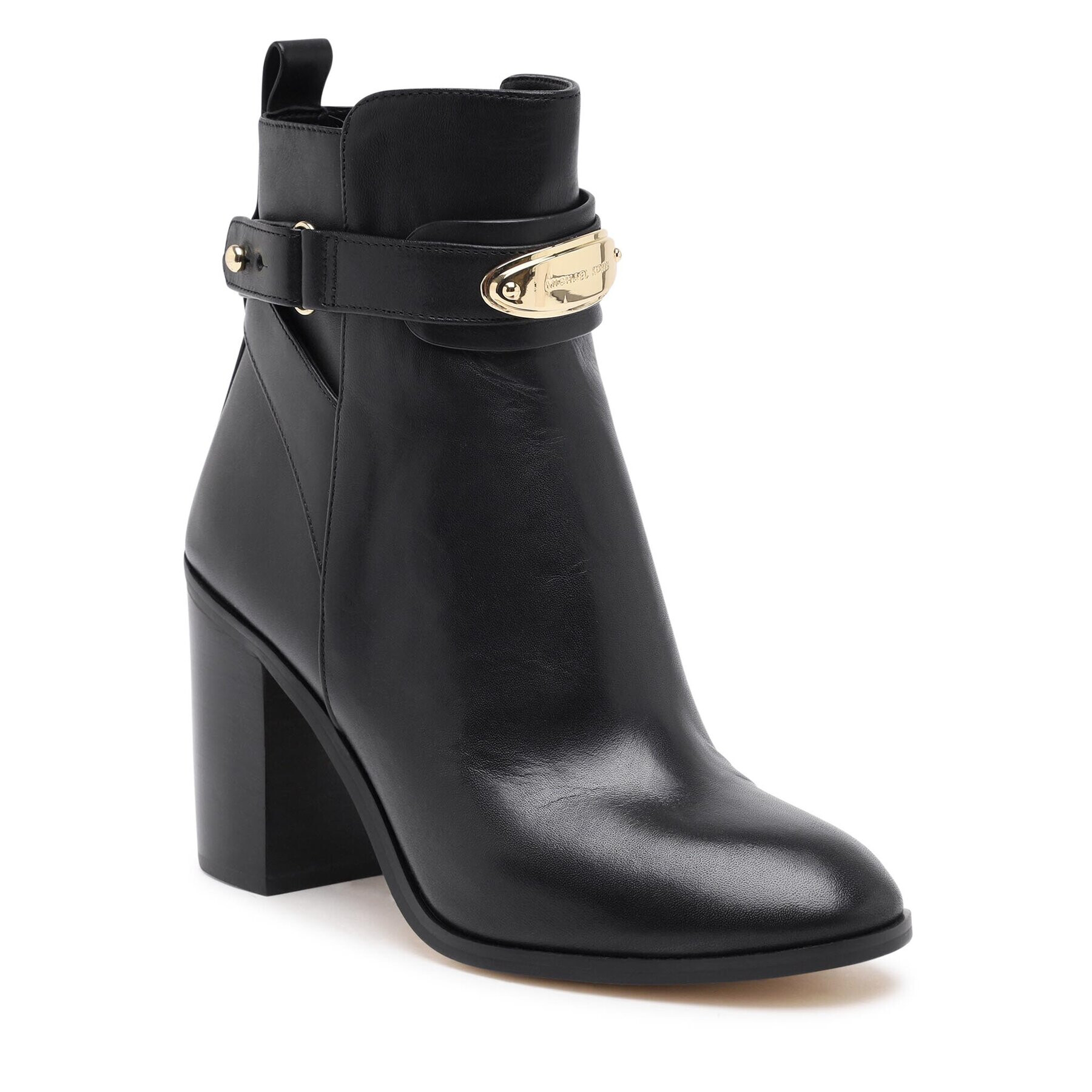 MICHAEL Michael Kors Боти Darcy Heeled Bootie 40F3DCHE5L Черен - Pepit.bg