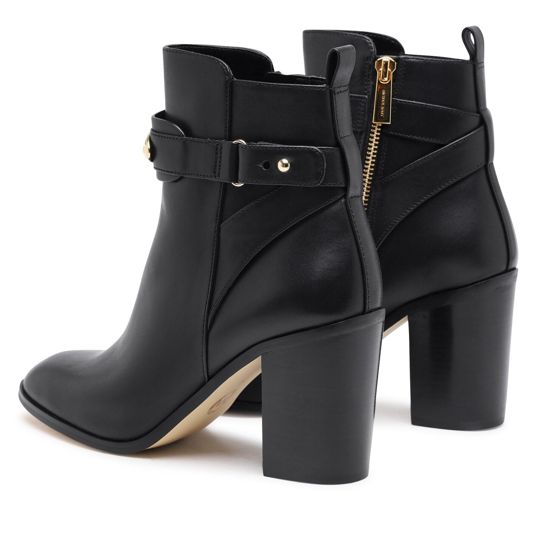 MICHAEL Michael Kors Боти Darcy Heeled Bootie 40F3DCHE5L Черен - Pepit.bg