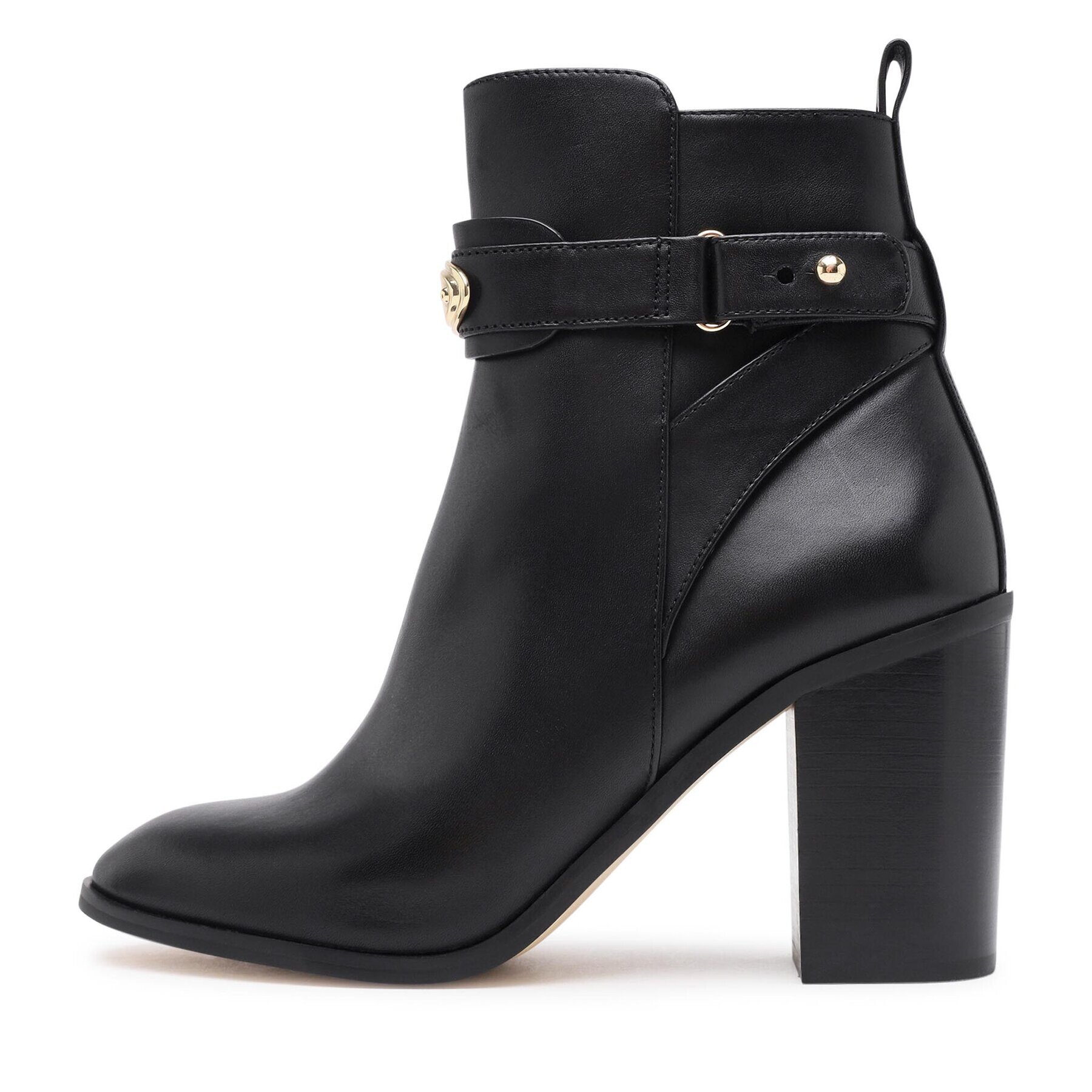 MICHAEL Michael Kors Боти Darcy Heeled Bootie 40F3DCHE5L Черен - Pepit.bg
