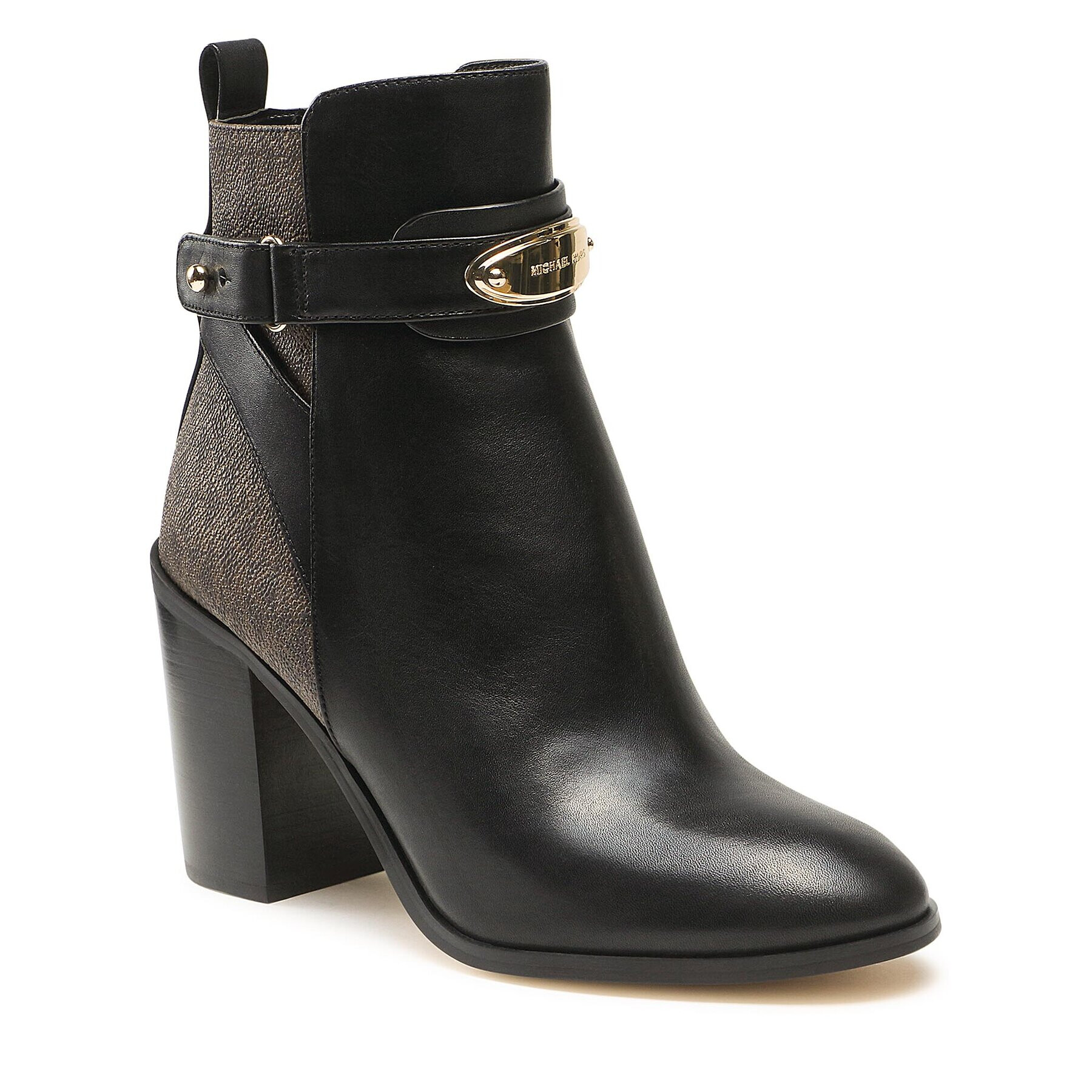 MICHAEL Michael Kors Боти Darcy Heeled Bootie 40F3DCHE6L Кафяв - Pepit.bg