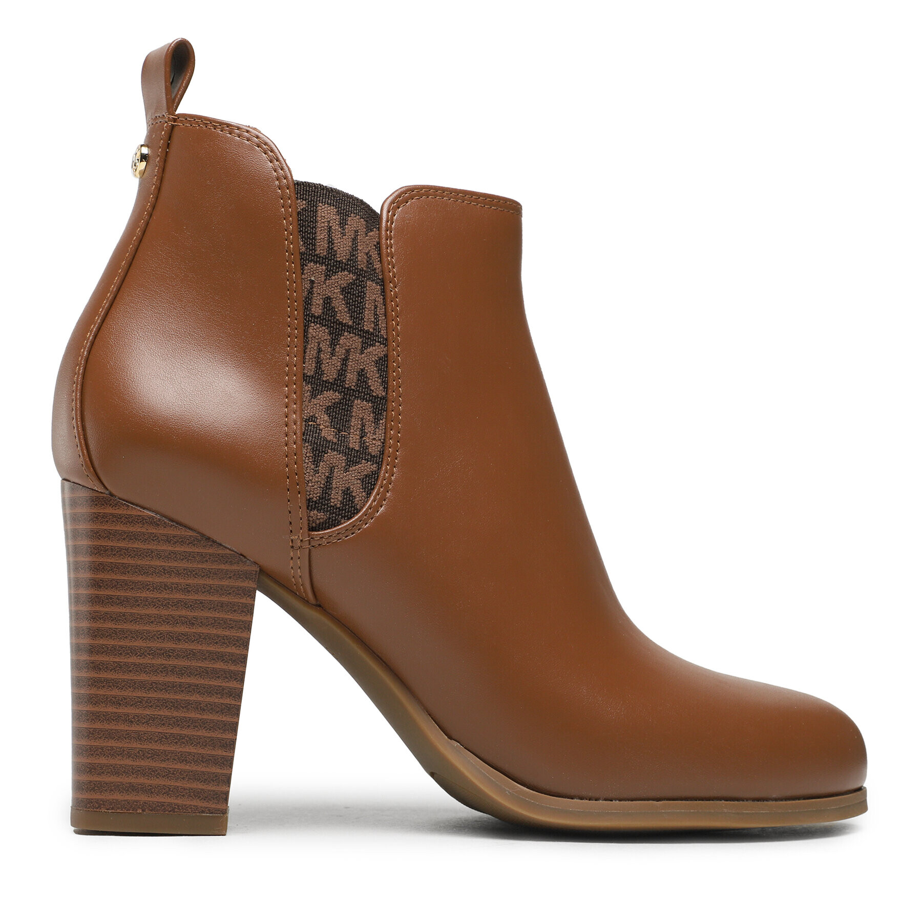MICHAEL Michael Kors Боти Evaline Heeled 40F3EVHEGL Кафяв - Pepit.bg