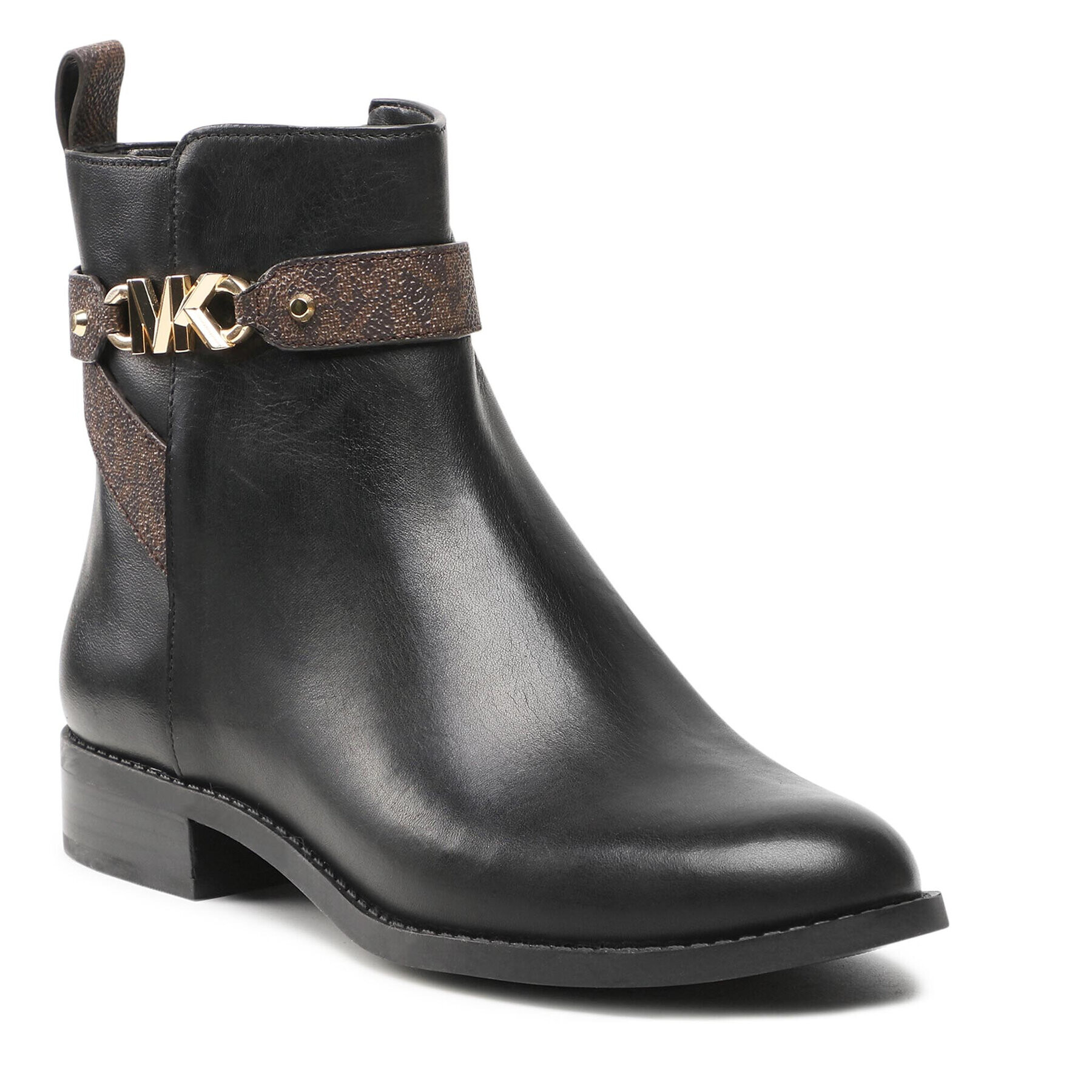 MICHAEL Michael Kors Боти Farrah Flat Bootie 40F1FHFE6L Черен - Pepit.bg