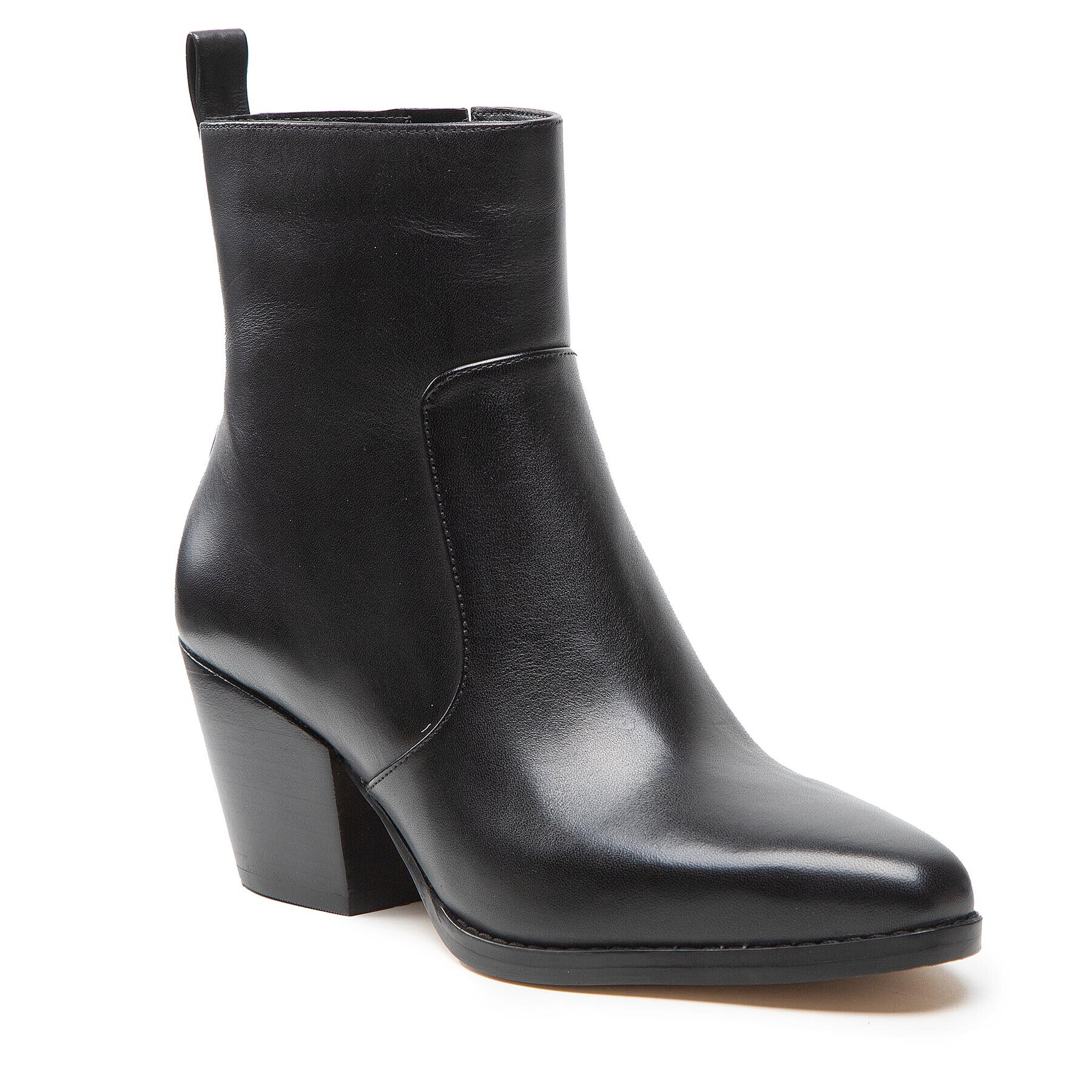 MICHAEL Michael Kors Боти Harlow Bootie 40T2HLME5L Черен - Pepit.bg