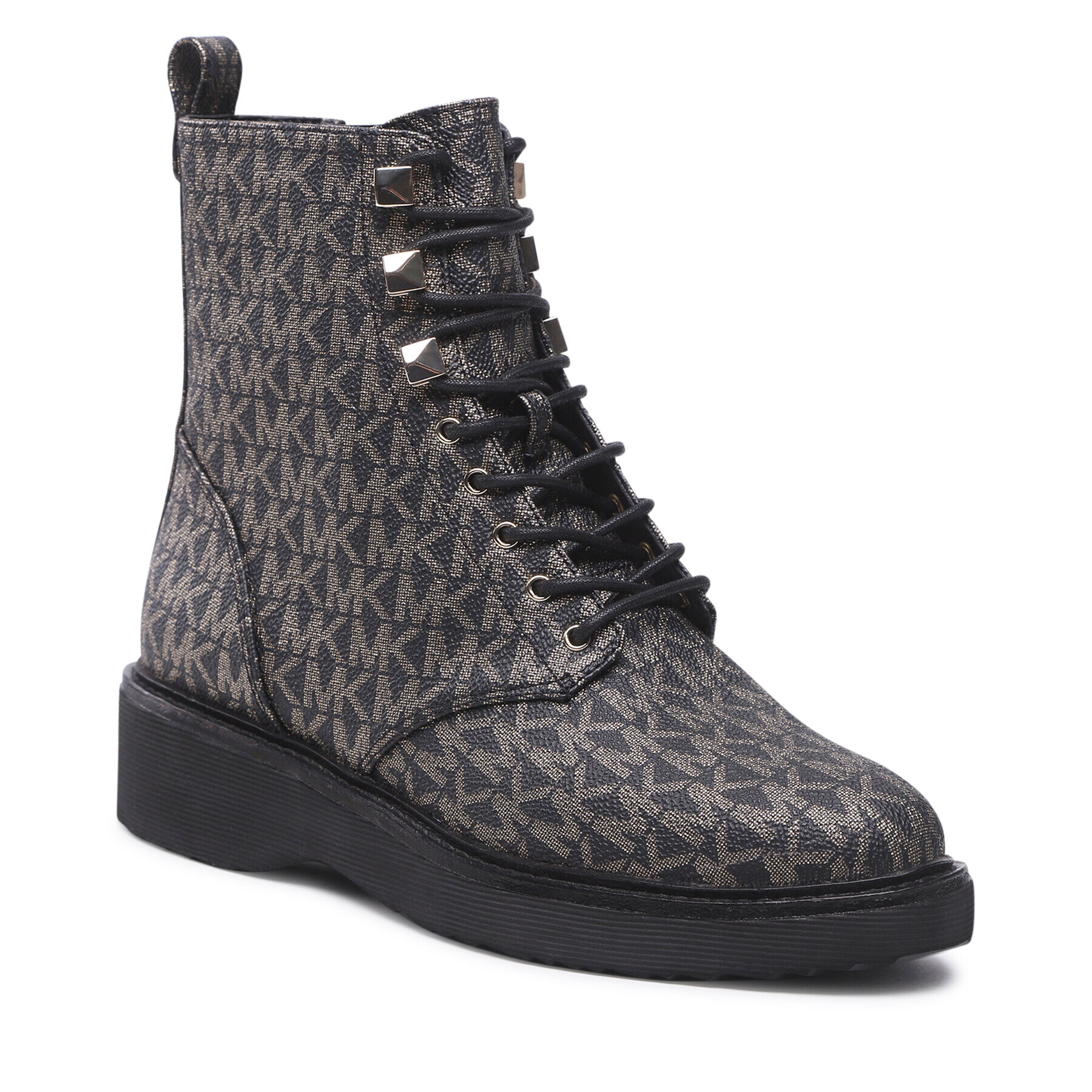 MICHAEL Michael Kors Боти Haskell Bootie 40F2HSFE5B Черен - Pepit.bg