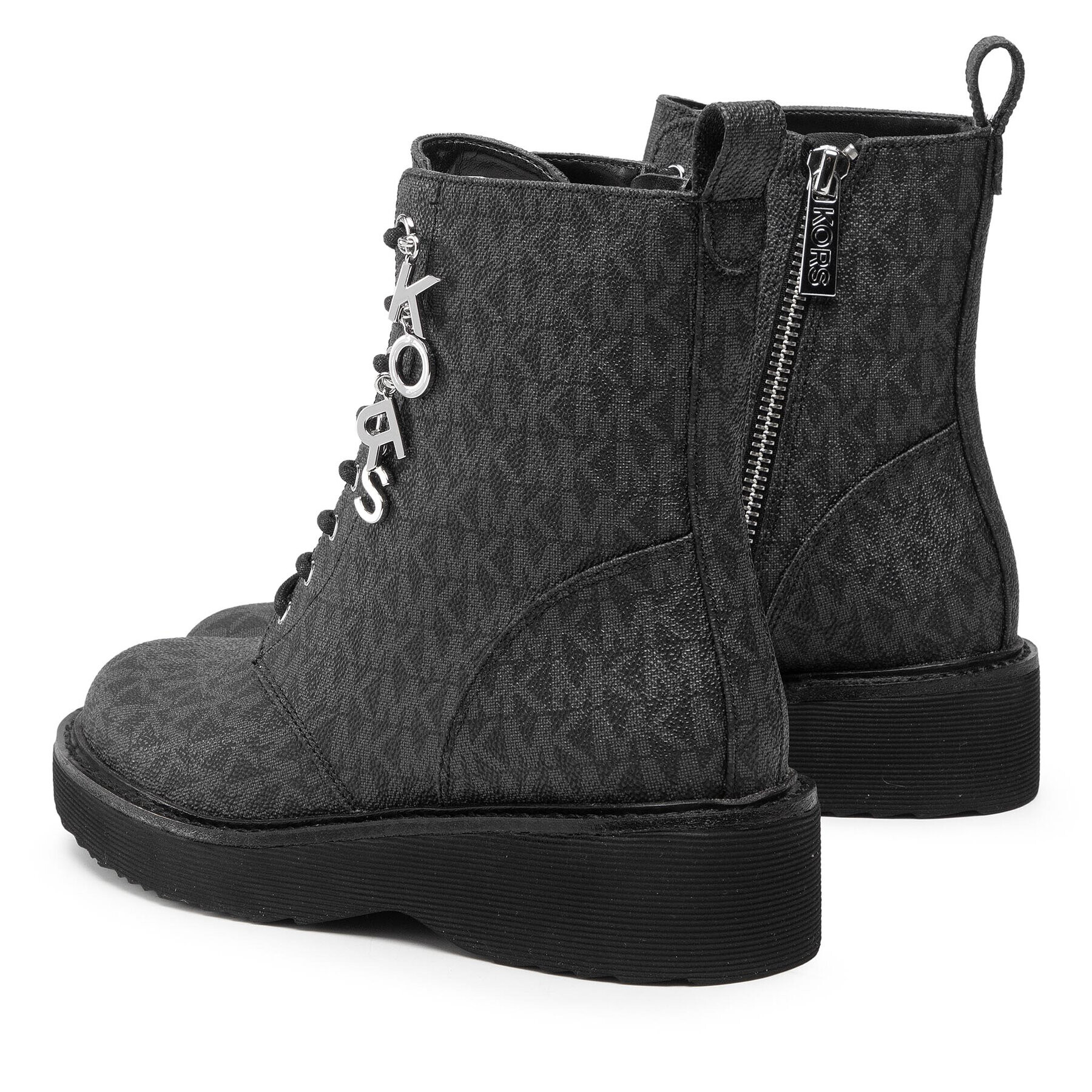 MICHAEL Michael Kors Боти Haskell Bootie 40R2HSFE5B Черен - Pepit.bg